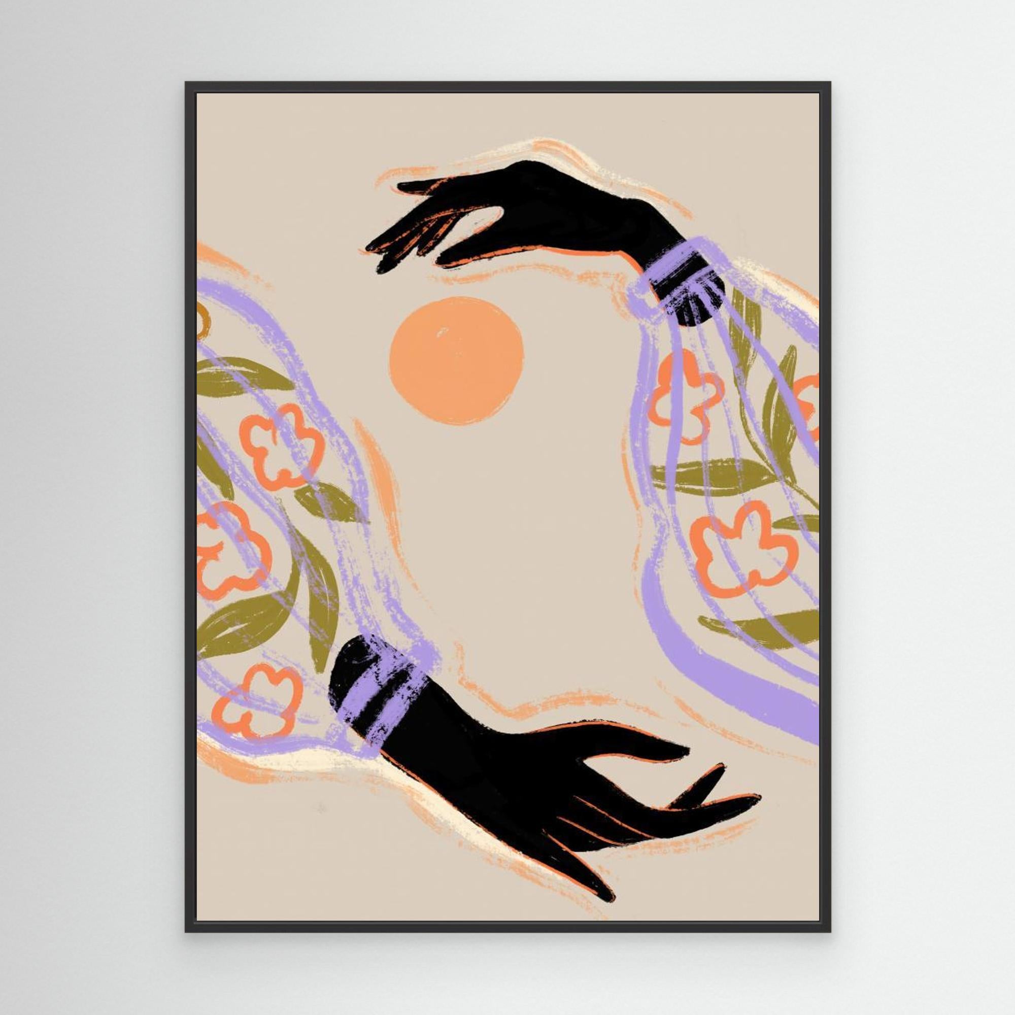 Embrace The Sun by Arty Guava Canvas