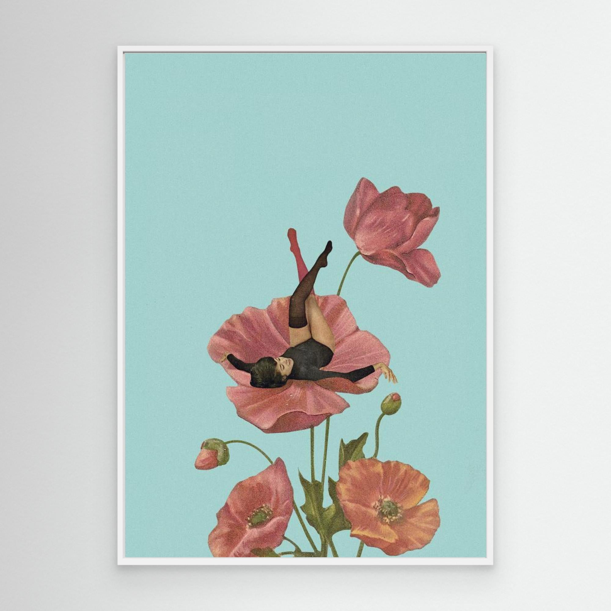 Colourful Dreamer by Maarten Léon Canvas