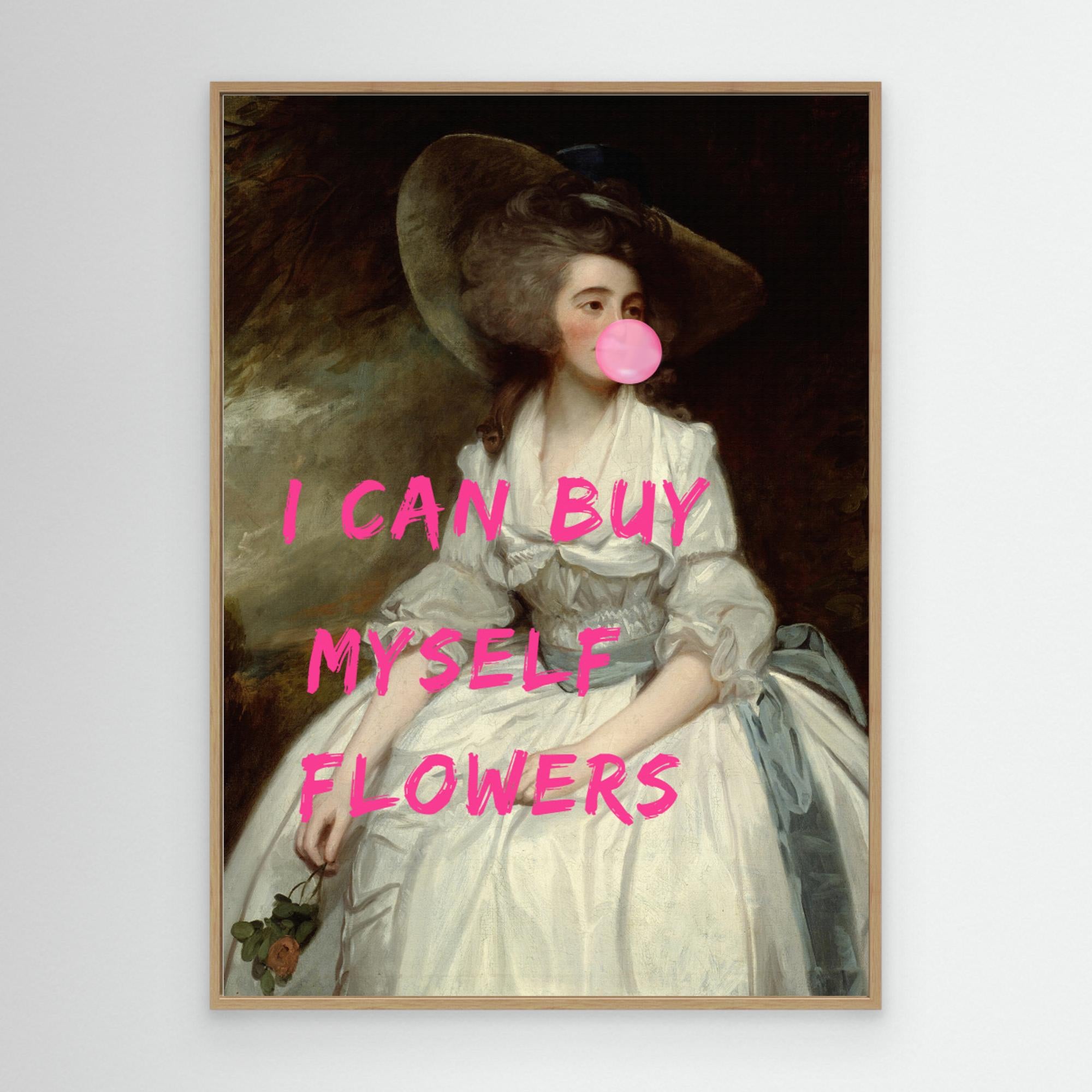 I Can Buy Myself Flowers by The Art Concept Canvas