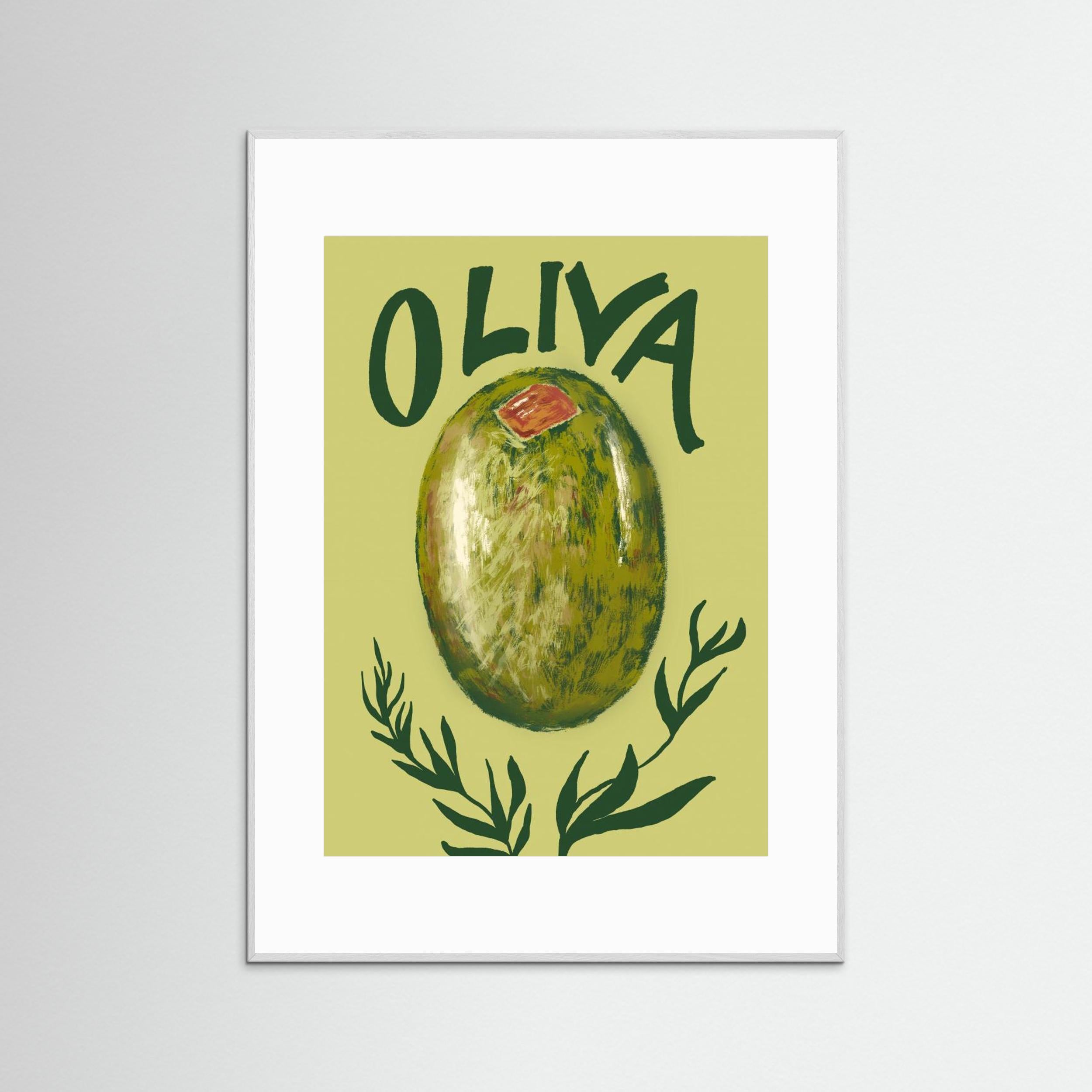 Olive by Studio Dolci Fine Art Paper 