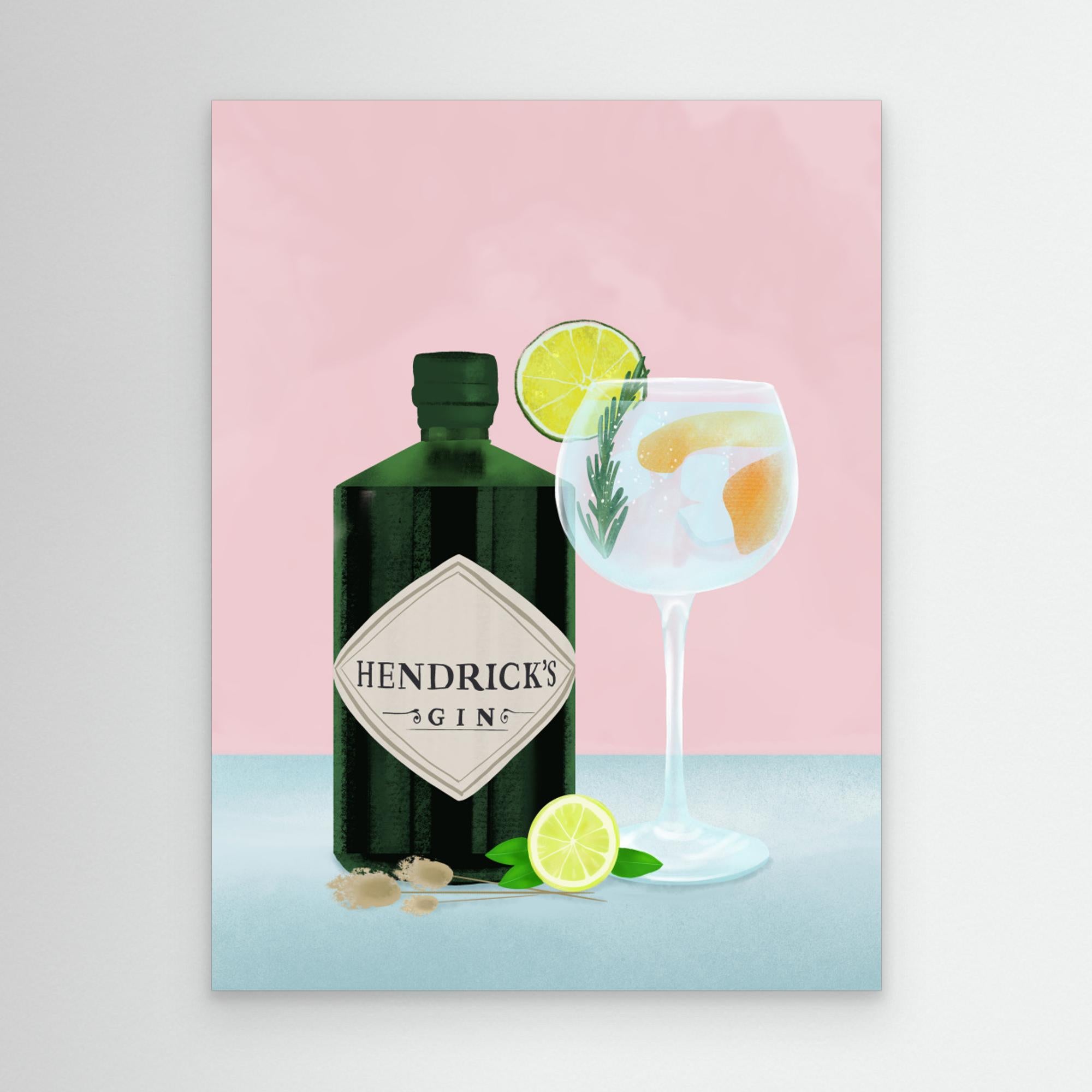 Gin Tonic by Petra Lizde Canvas