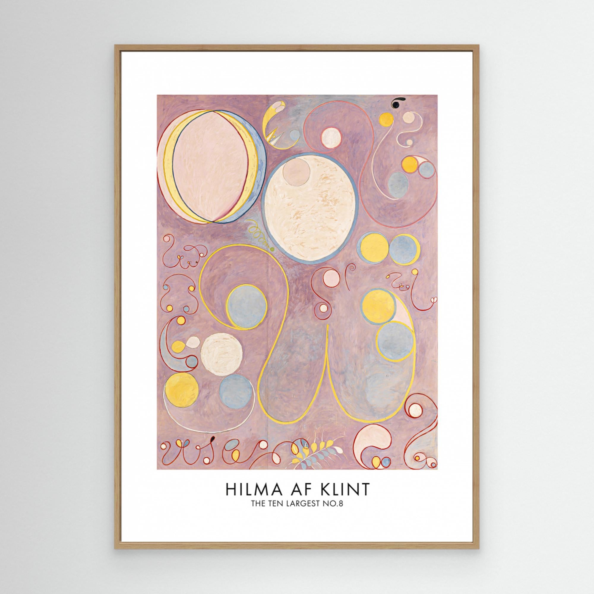 The Ten Largest No.8 Poster Canvas