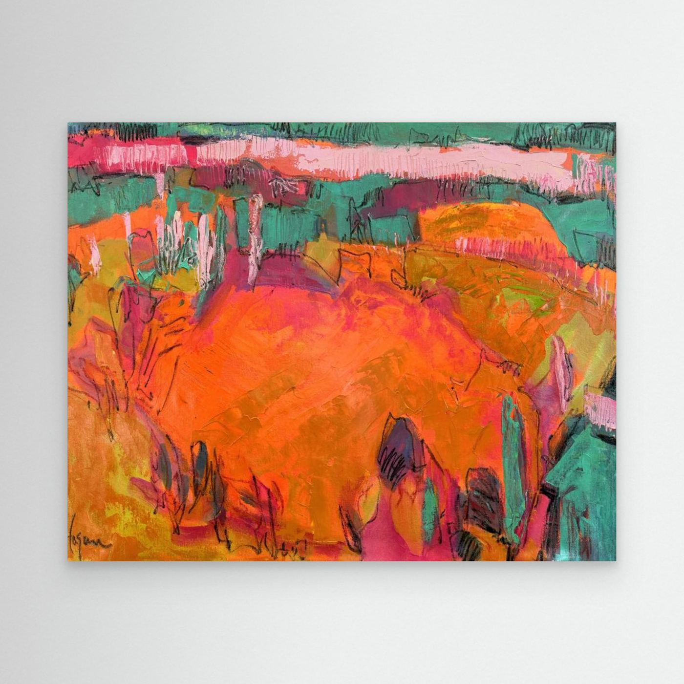 Dreamwindatherback 5800 by Dorothy Fagan Canvas
