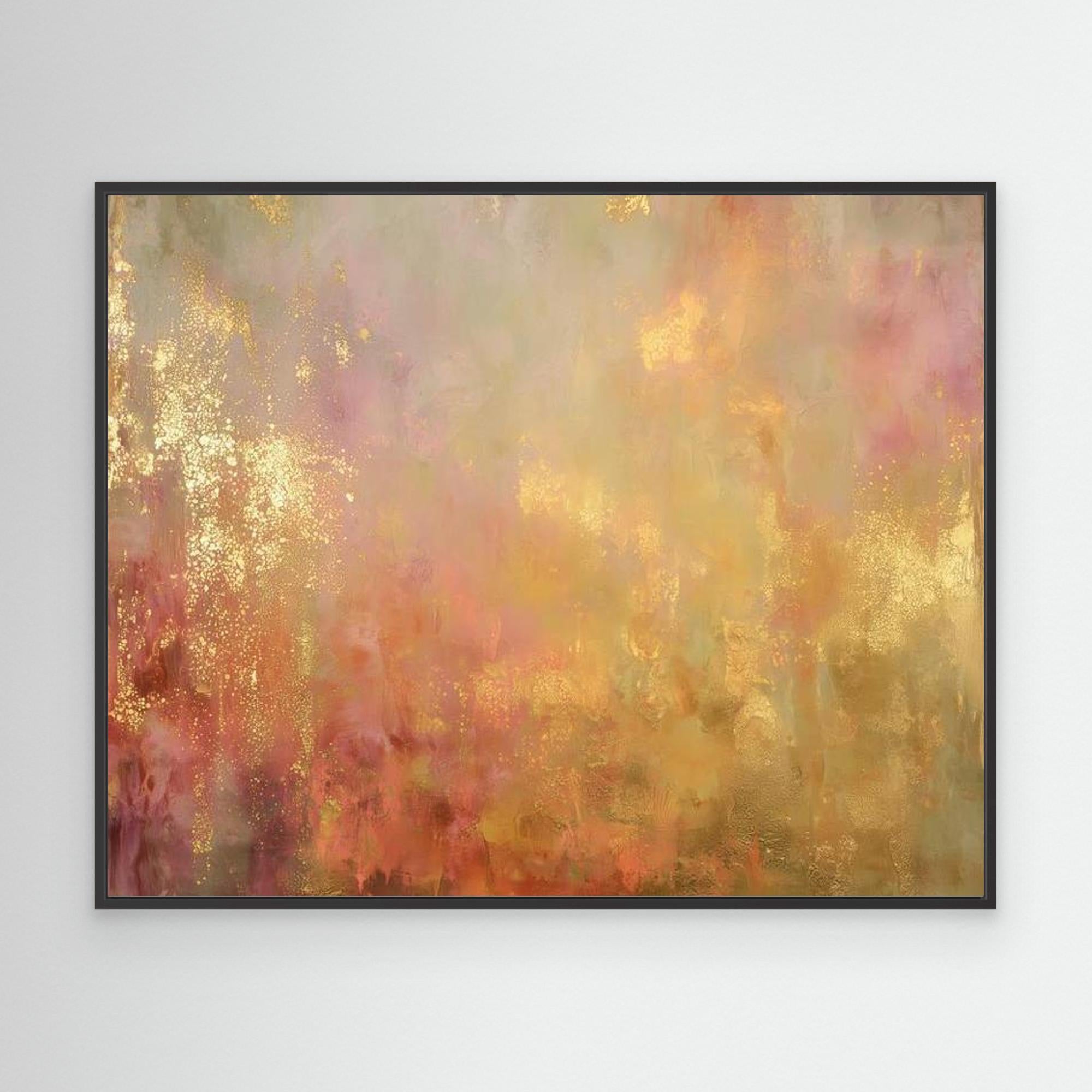 Autumn flames No.1 By Natty Jaxxx The Frame Gain Canvas