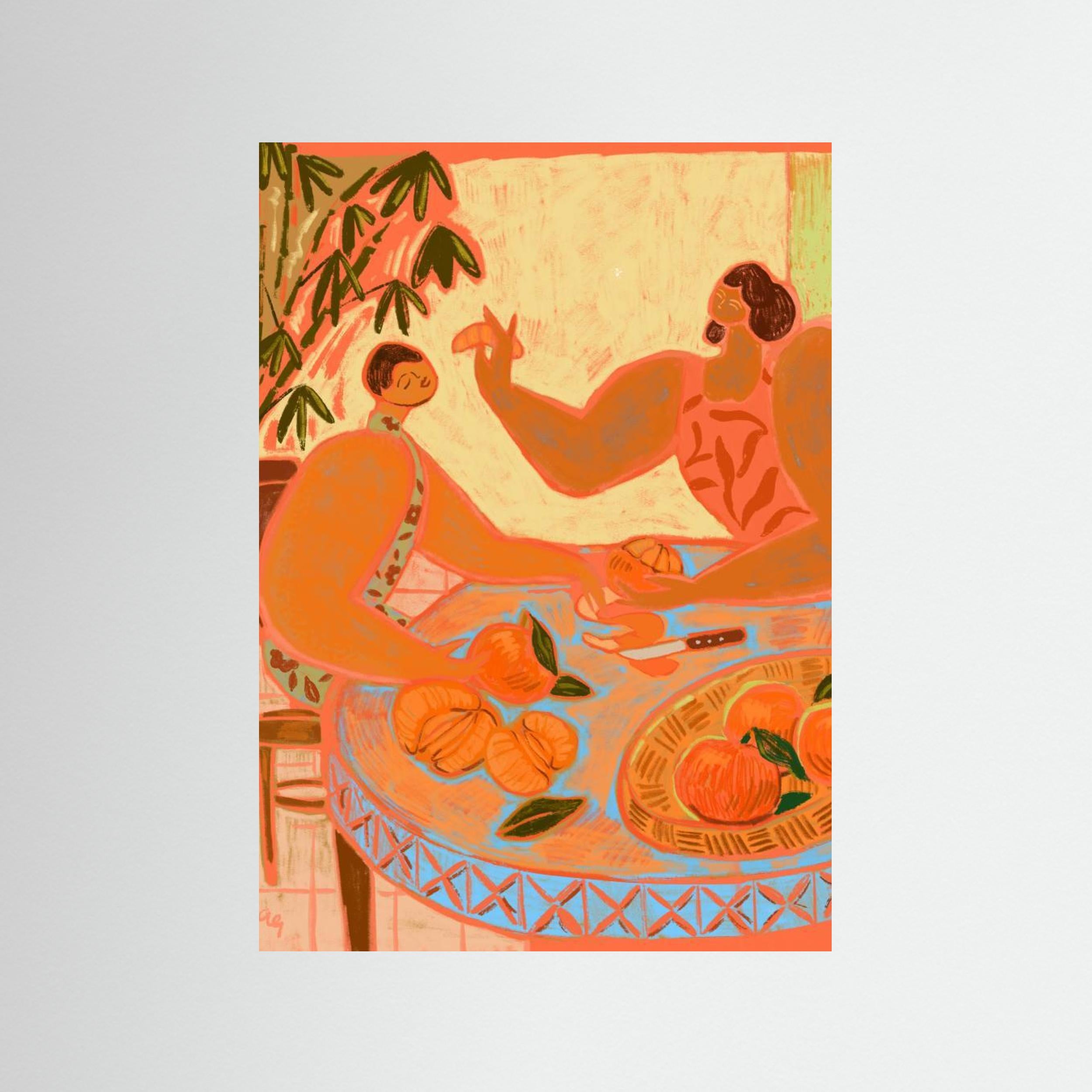 The Mandarin by Arty Guava Fine Art Paper 