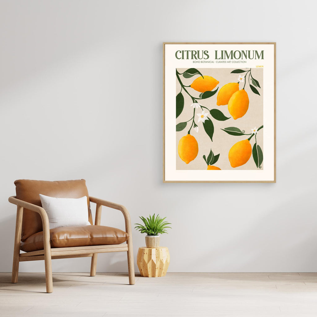 Citrus Limonum - Lemon by Emel Tunaboylu