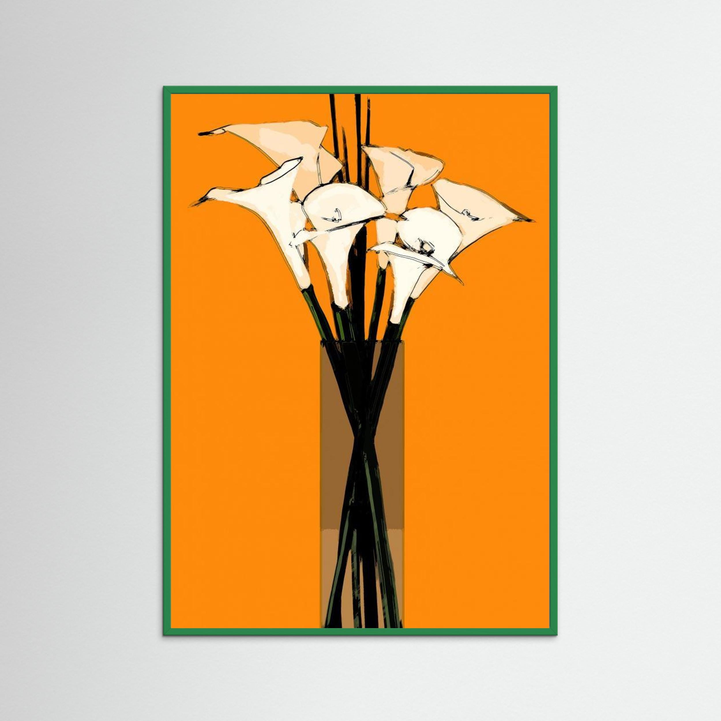Iris Arrangement 1 by Duane A. Brown Fine Art Paper
