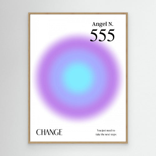 Angel Number 555 by Amélie Canvas