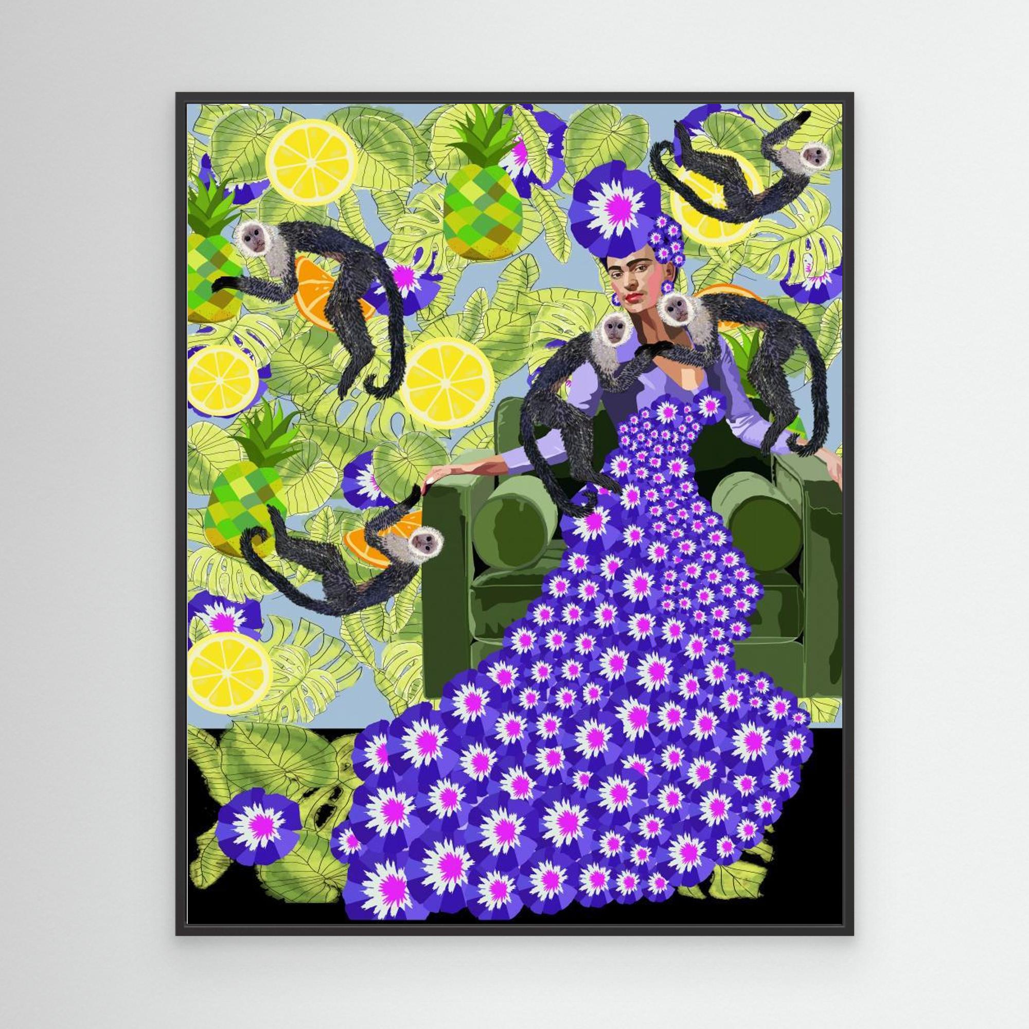 Frida in the Garden by Lynnda Rakos