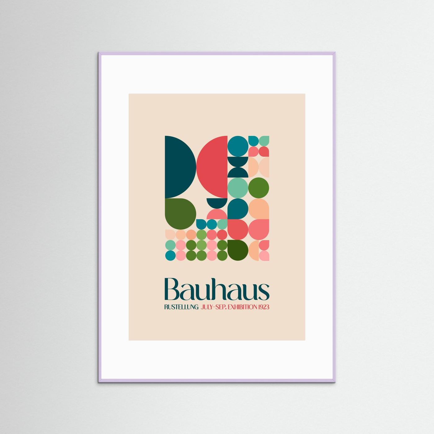 Bauhaus Kutular 2 by Emel Tunaboylu Fine Art Paper 