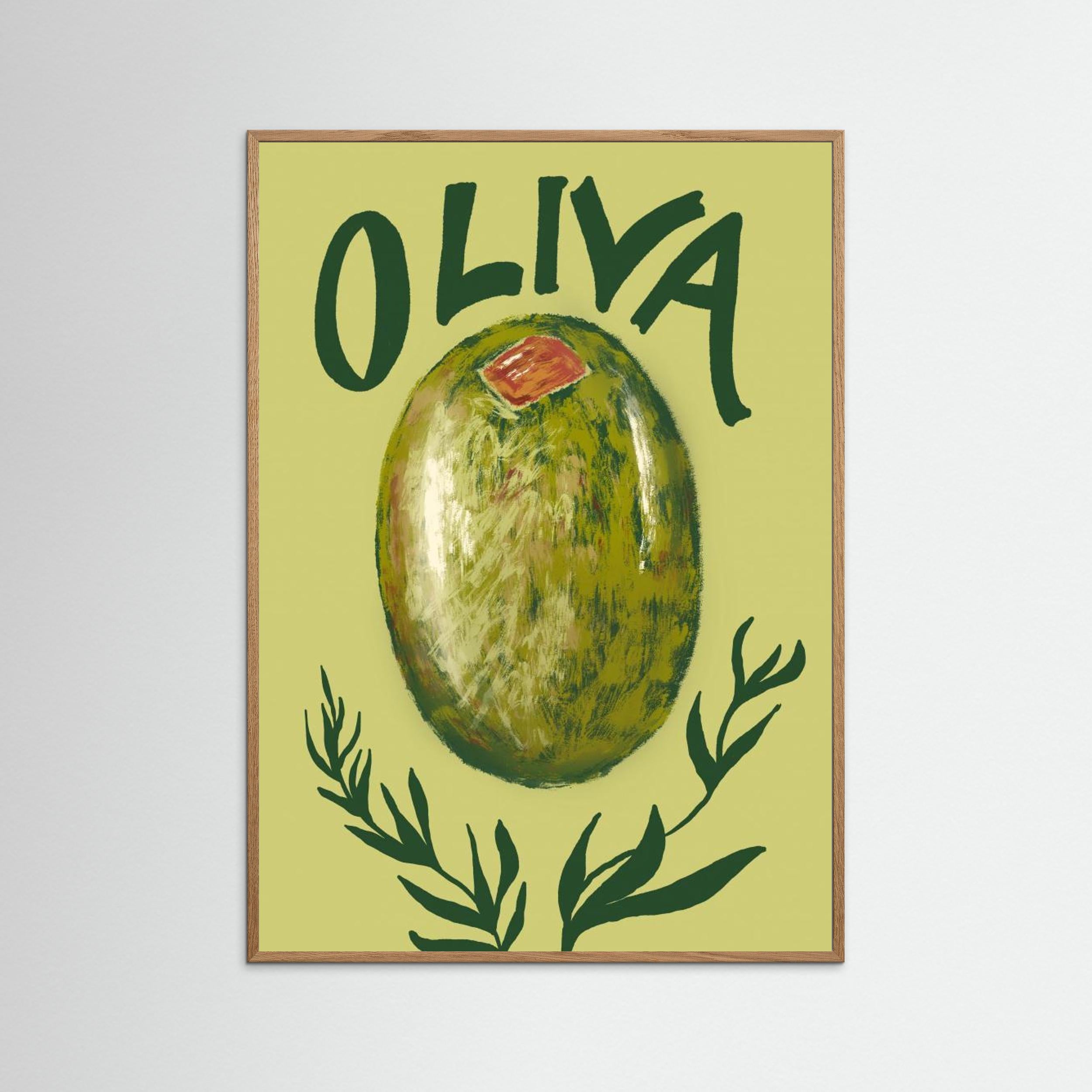 Olive by Studio Dolci Fine Art Paper 