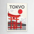 Tokyo Sun by Fadil Roze Canvas