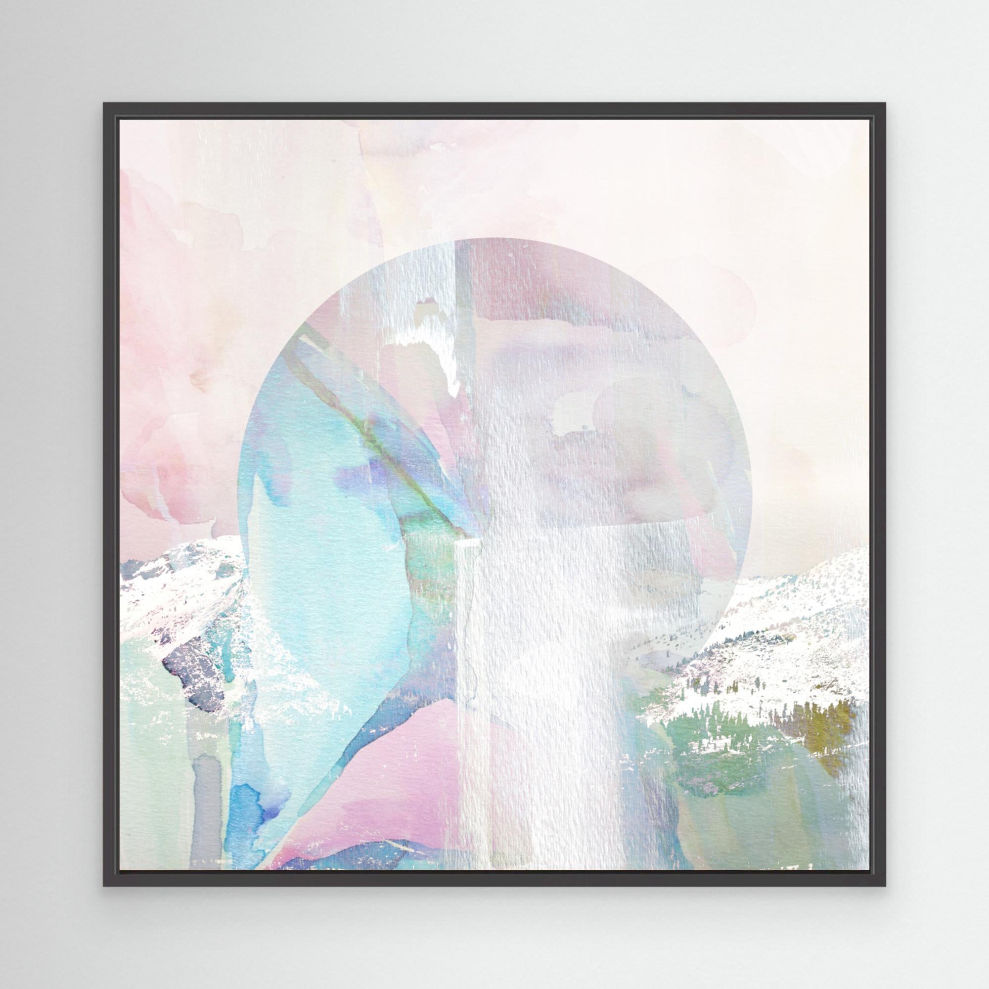 Over the Moon II by Gemma Bardot Canvas