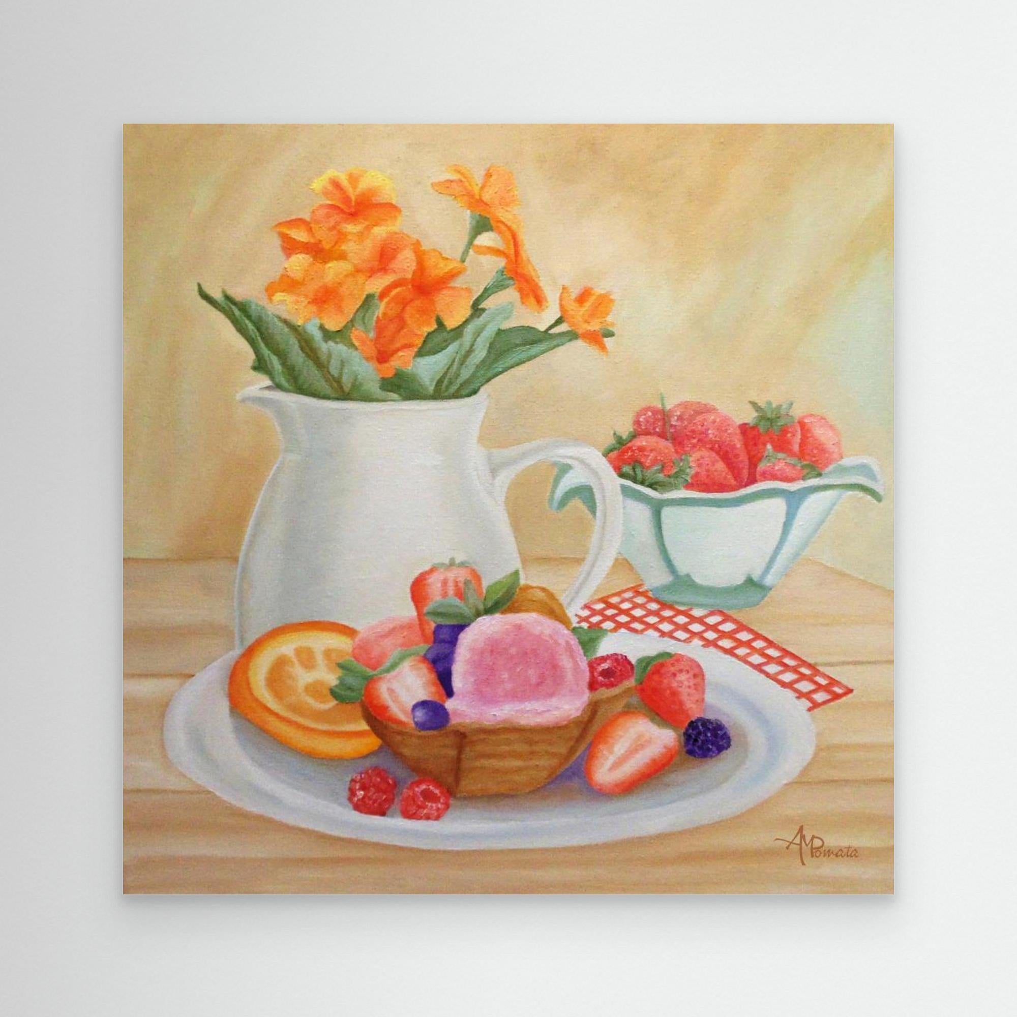Sweet Home by Angeles M. Pomata Canvas