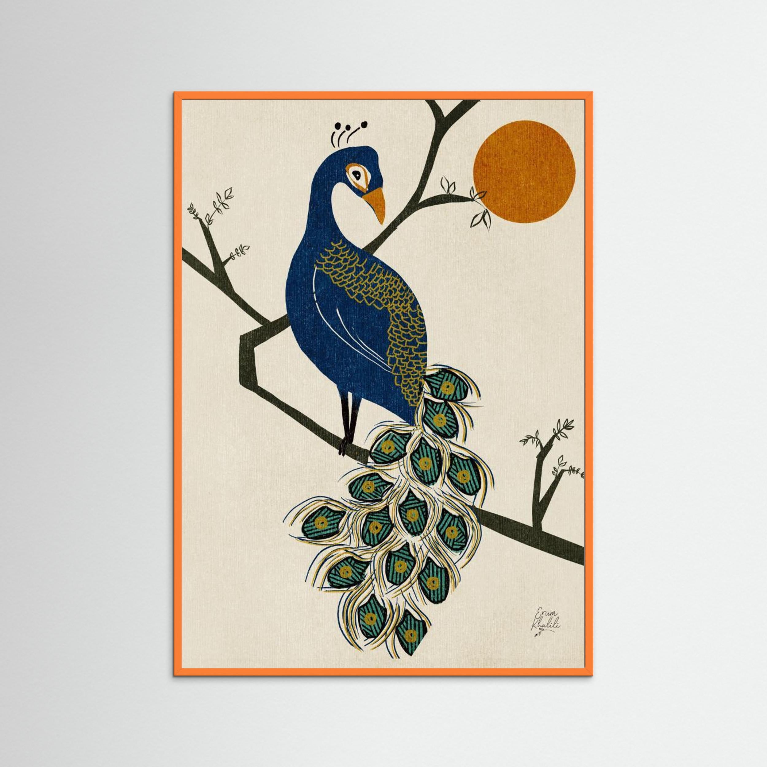 Vintage Peacock Erum Khalili.png by Erum Khalili