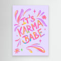 Karma Babe by Baroo Bloom Canvas