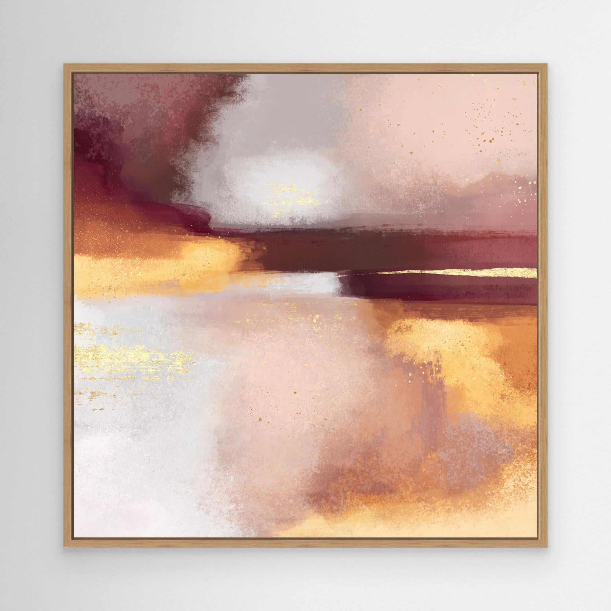 Burgundy Sunset by Elisabeth Fredriksson