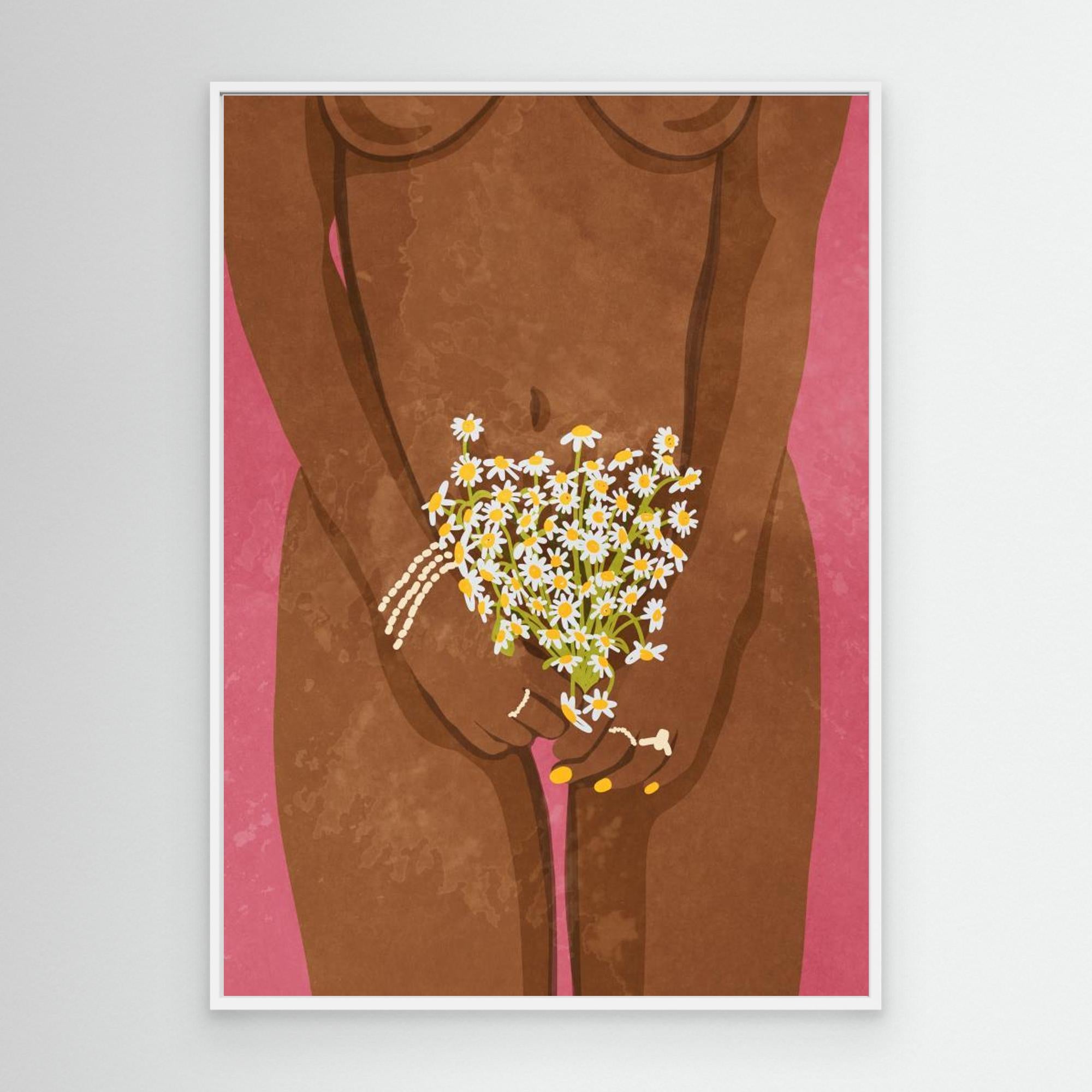 Wearing Floweers by Raissa Oltmanns Canvas