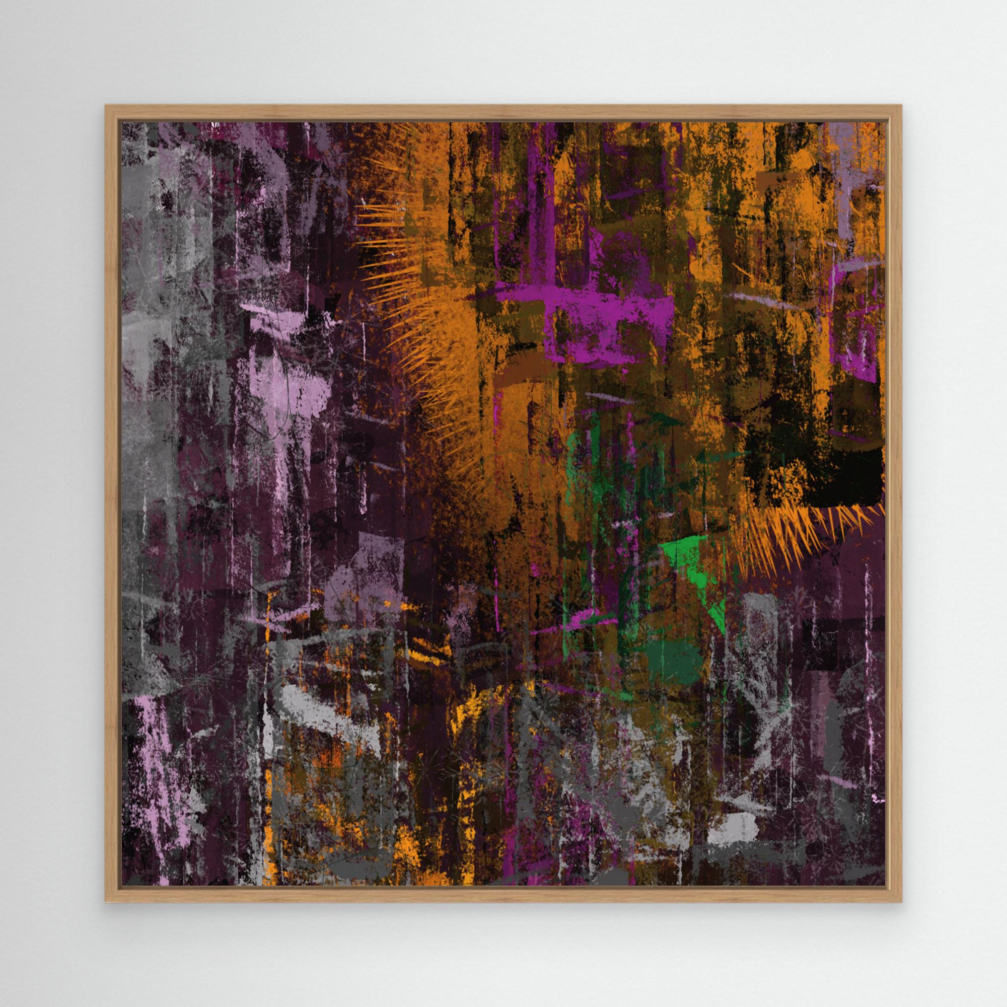 Ayahuasca.png by Pelin Atilla Canvas