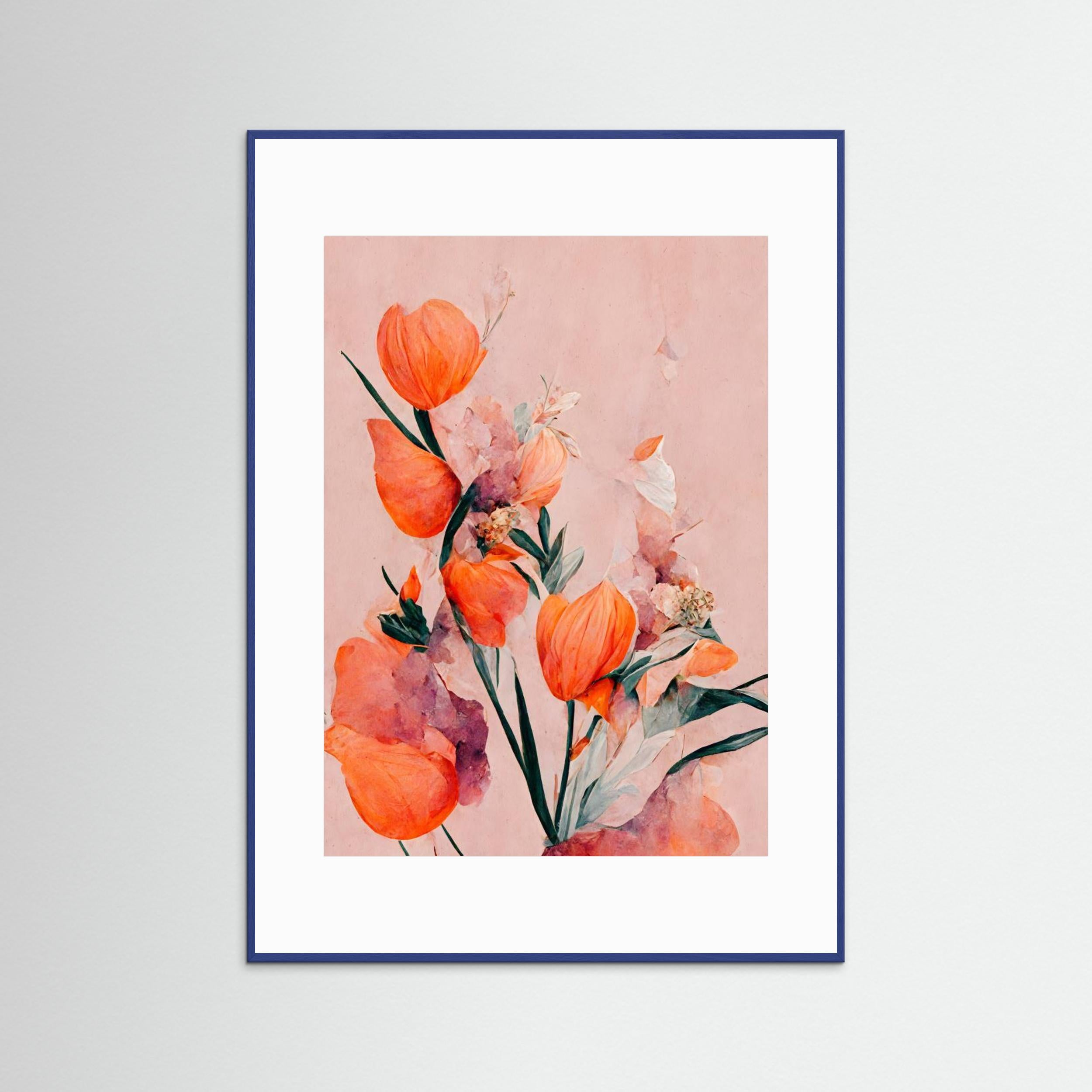 Orange Tulips by Treechild