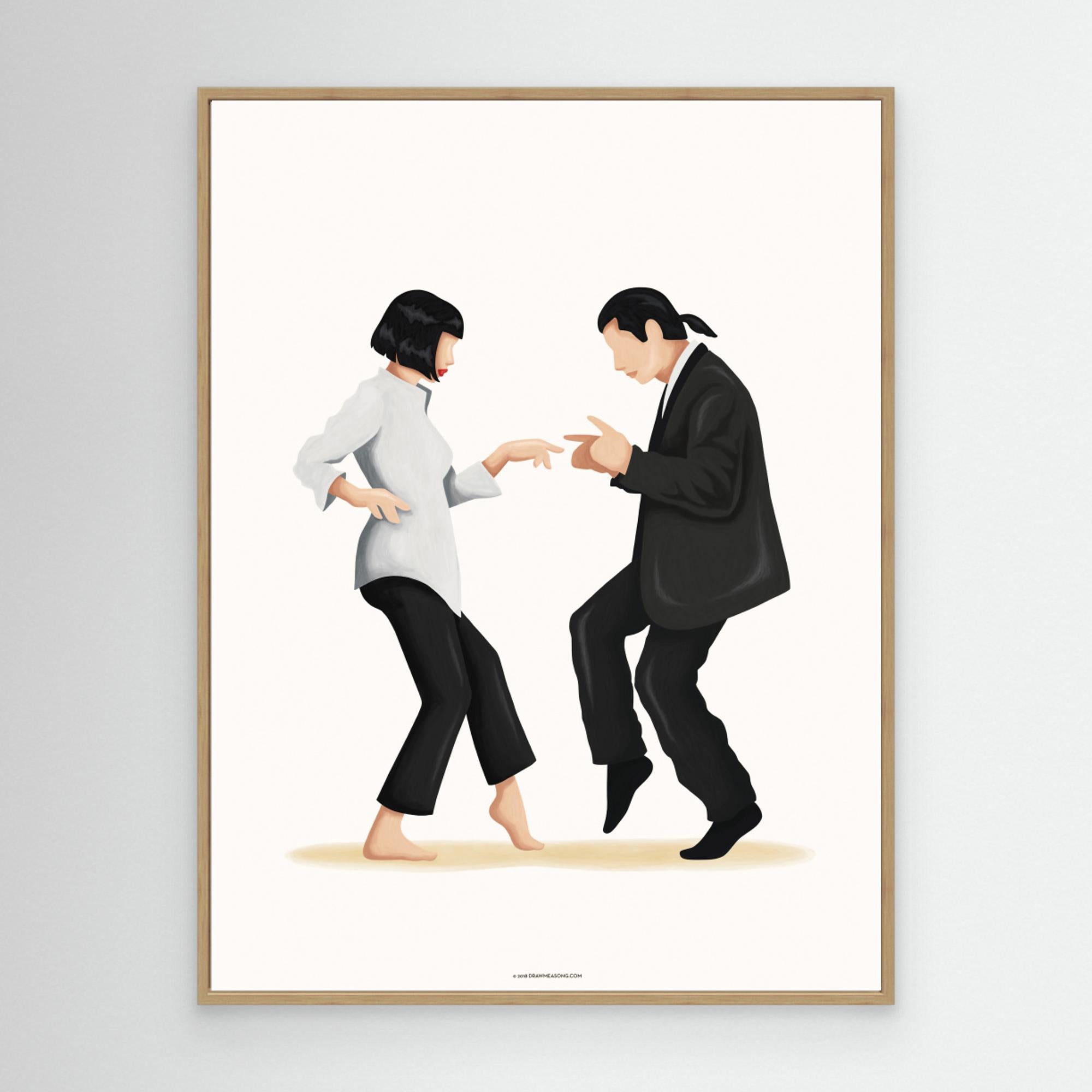 Pulp Fiction by Nour Tohme Canvas