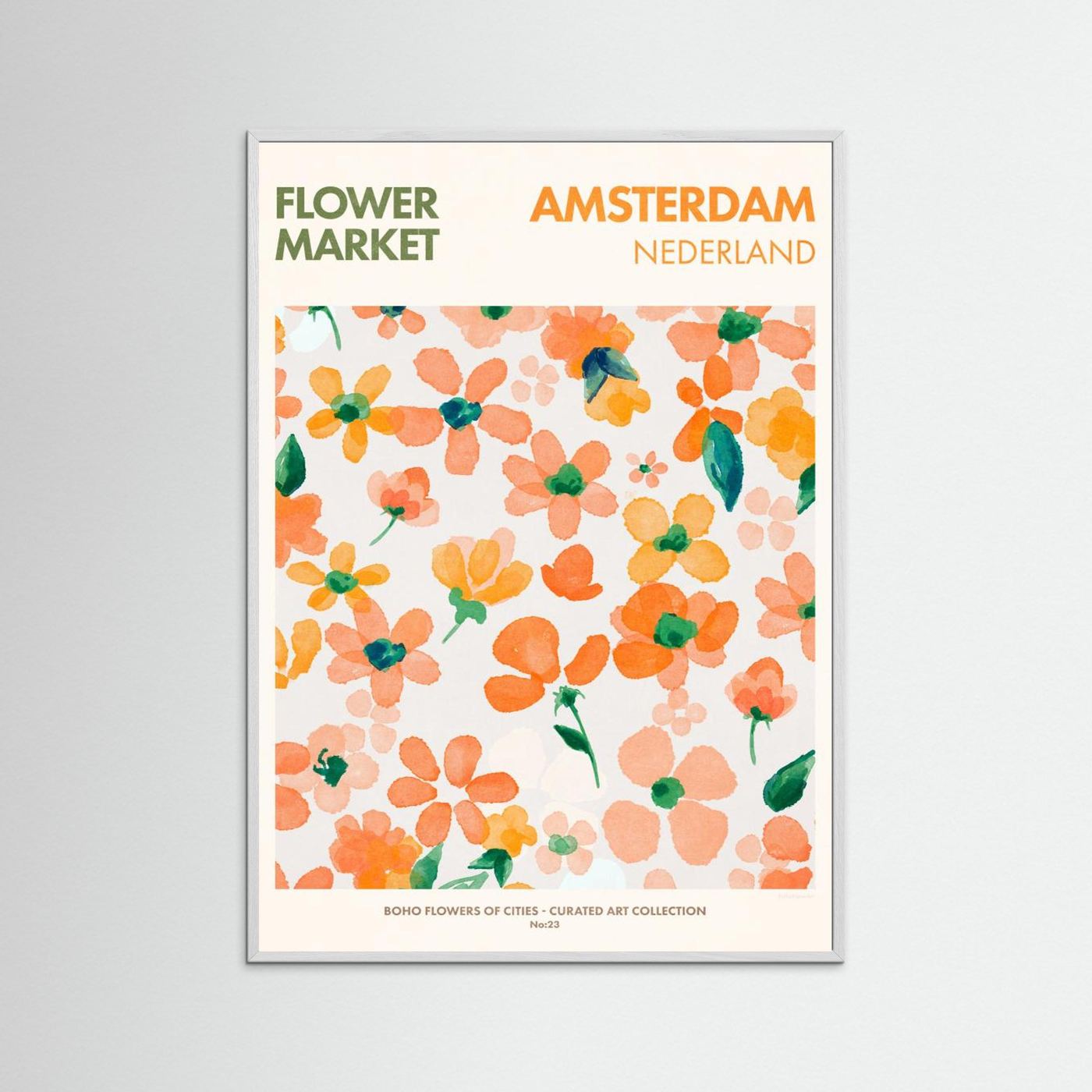 Amsterdam by Emel Tunaboylu Fine Art Paper