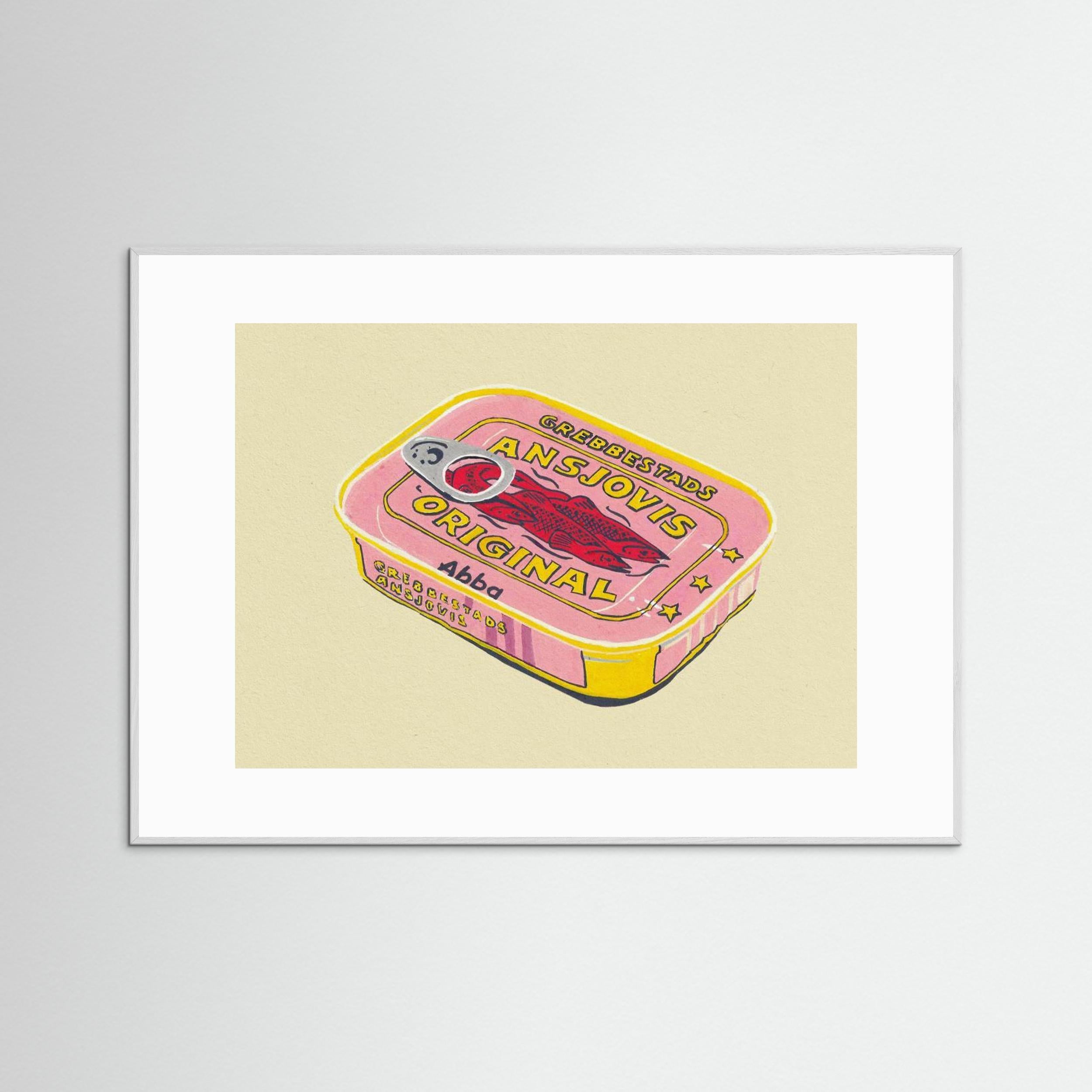 Abba Ansjovis by Studio Mandariini Fine Art Paper 