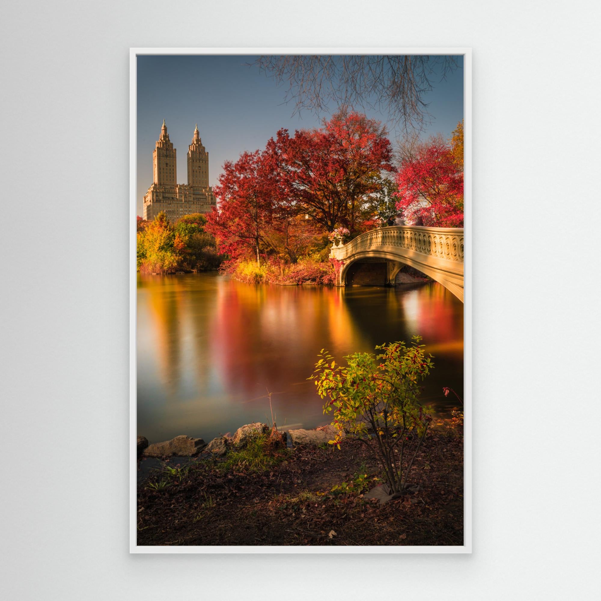 Fall in Central Park by Christopher R. Veizaga Canvas