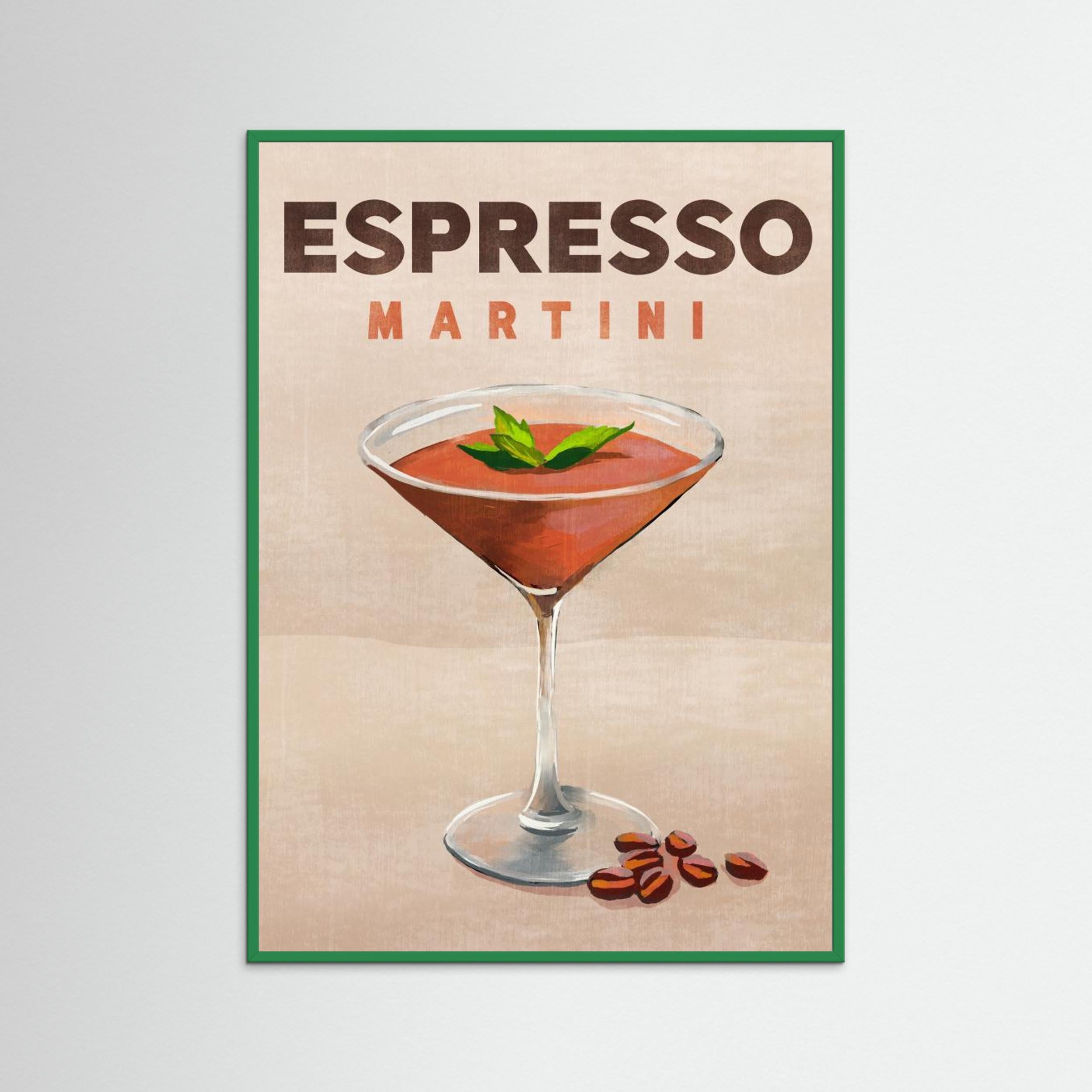 Espresso Martini Cocktail Bar Decor by The Whiskey Ginger