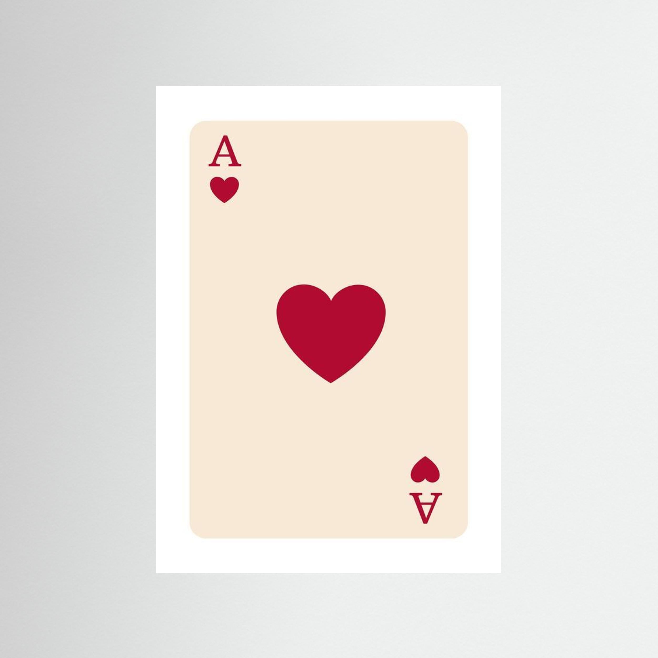 Ace of Hearts By The Frame Gain 