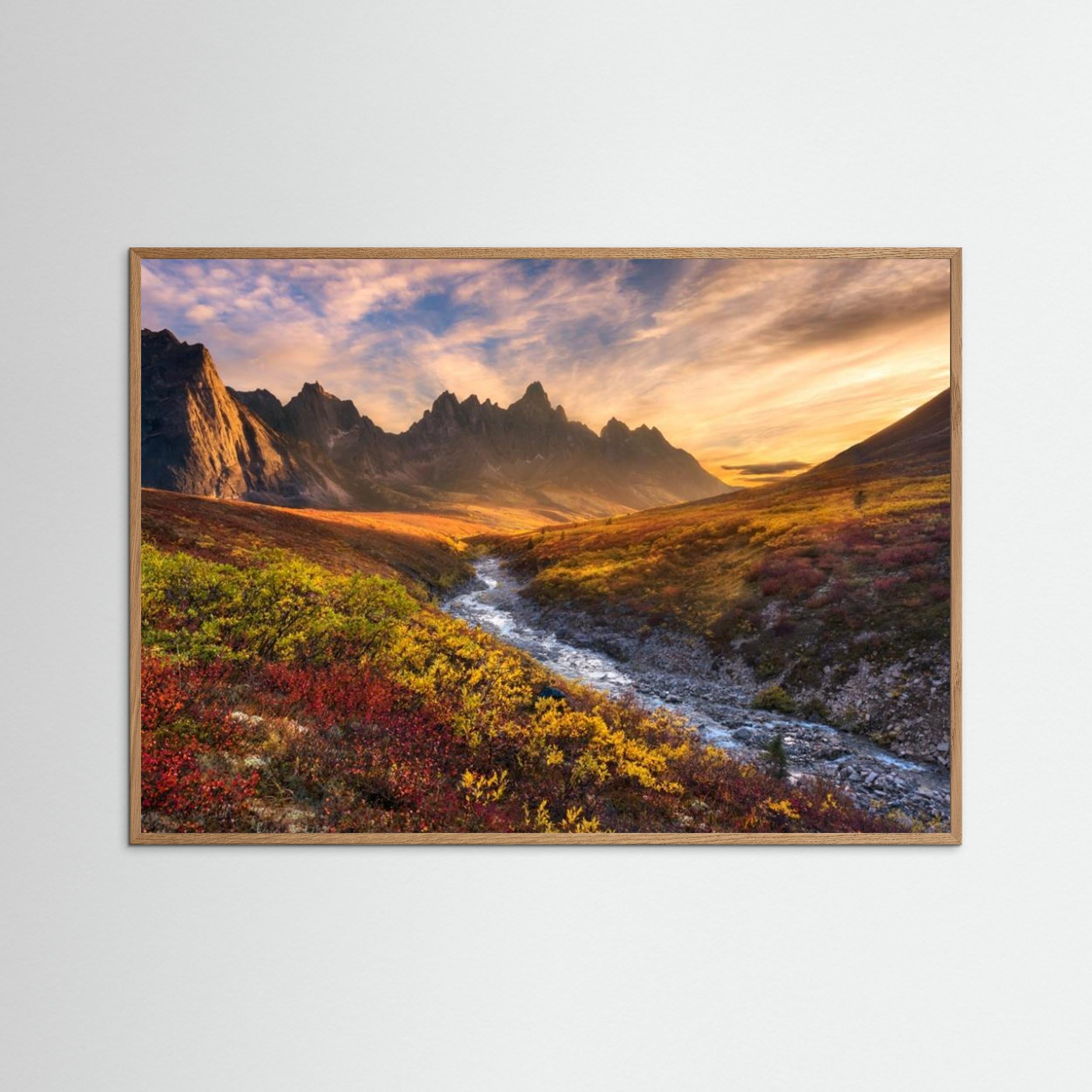 Mountain Paradise by Chris Moore Fine Art Paper