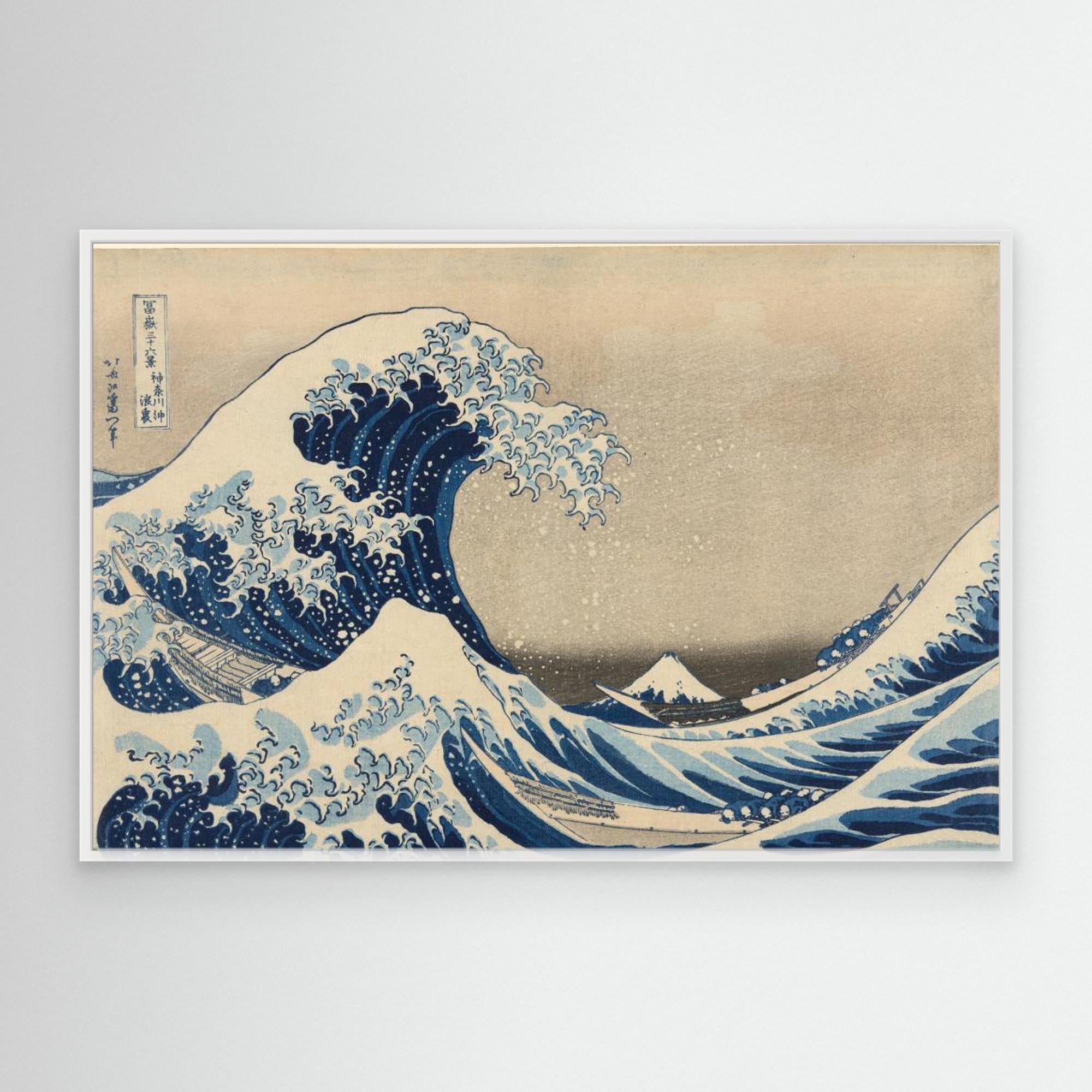 The Great Wave off Kanagawa by Pictufy