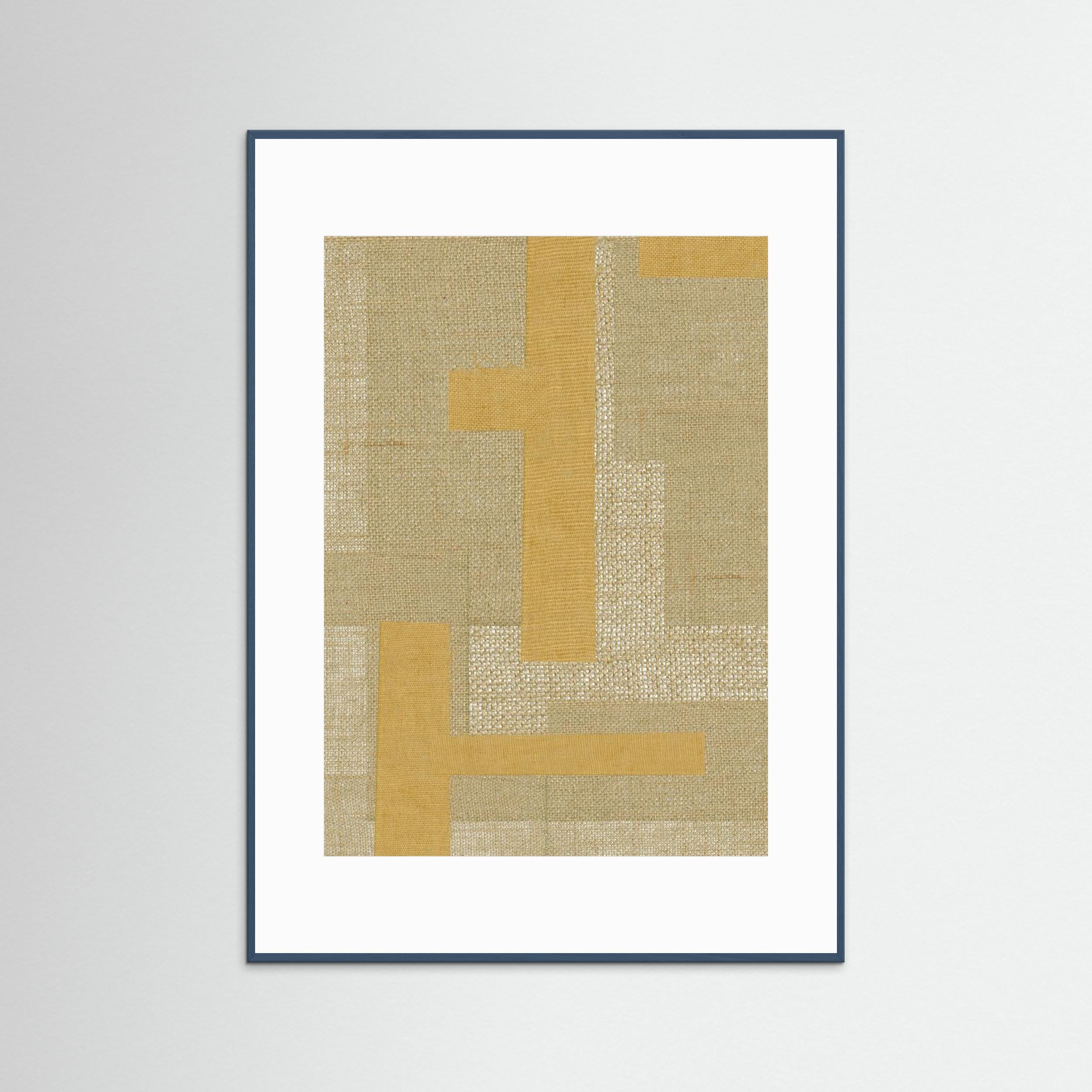 Fabric Pattern Collage No.4 by The Miuus Studio