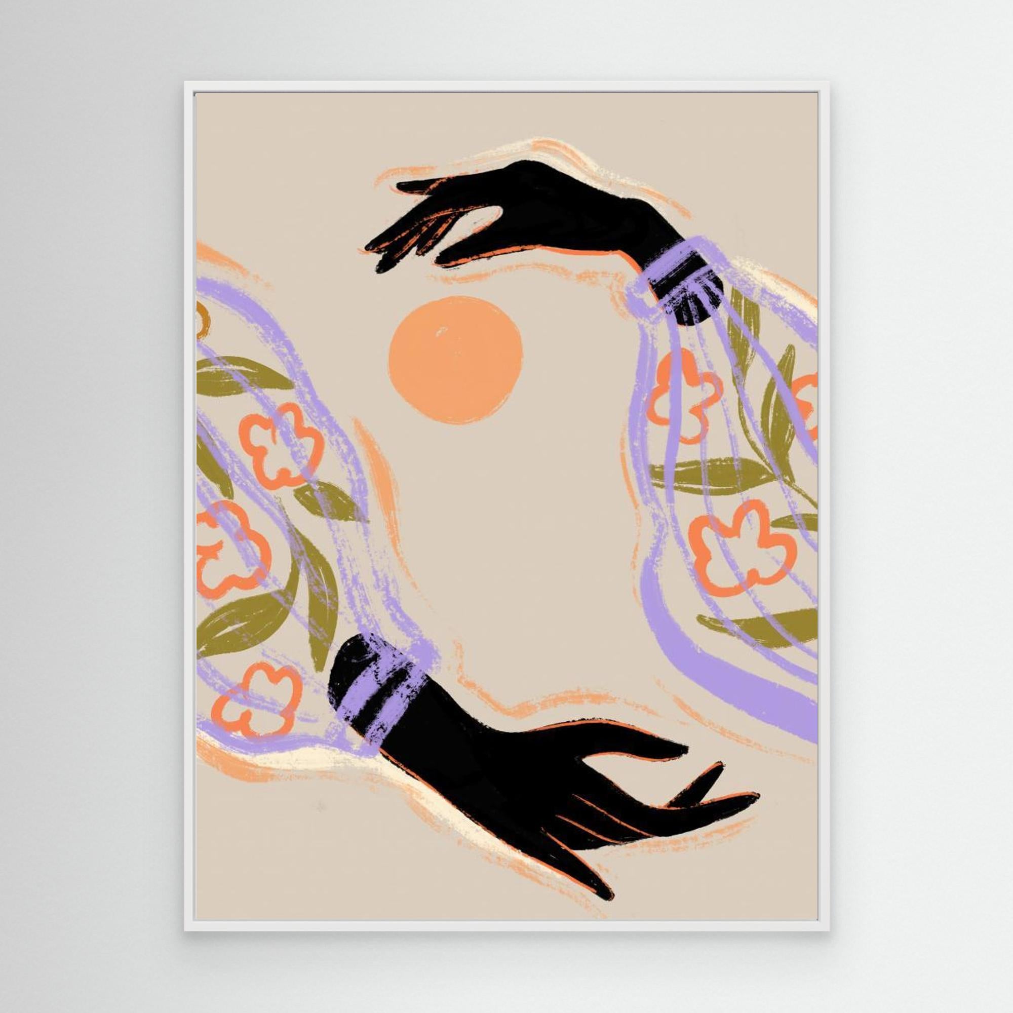 Embrace The Sun by Arty Guava Canvas