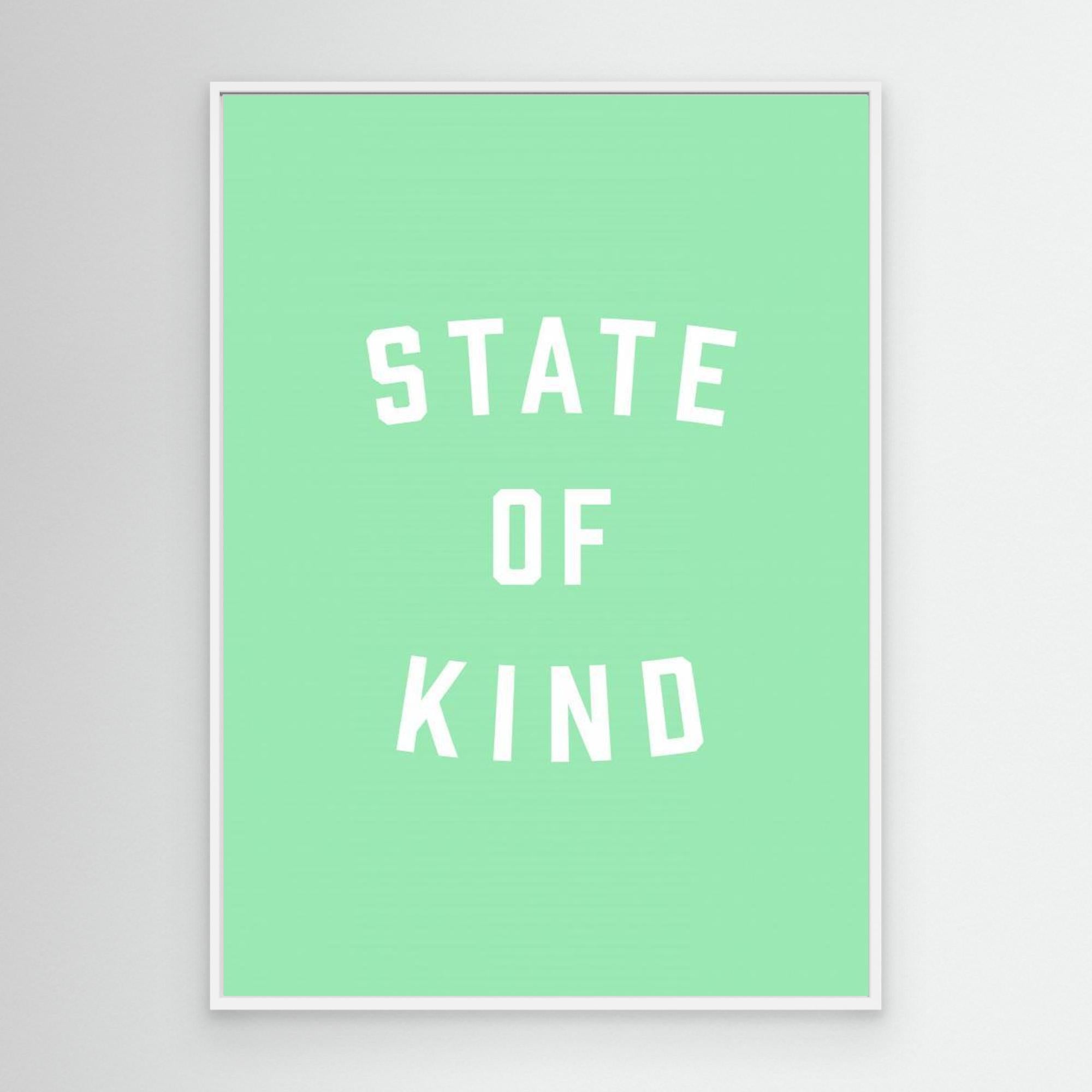 State of Kind by Frankie Kerr Dineen Canvas
