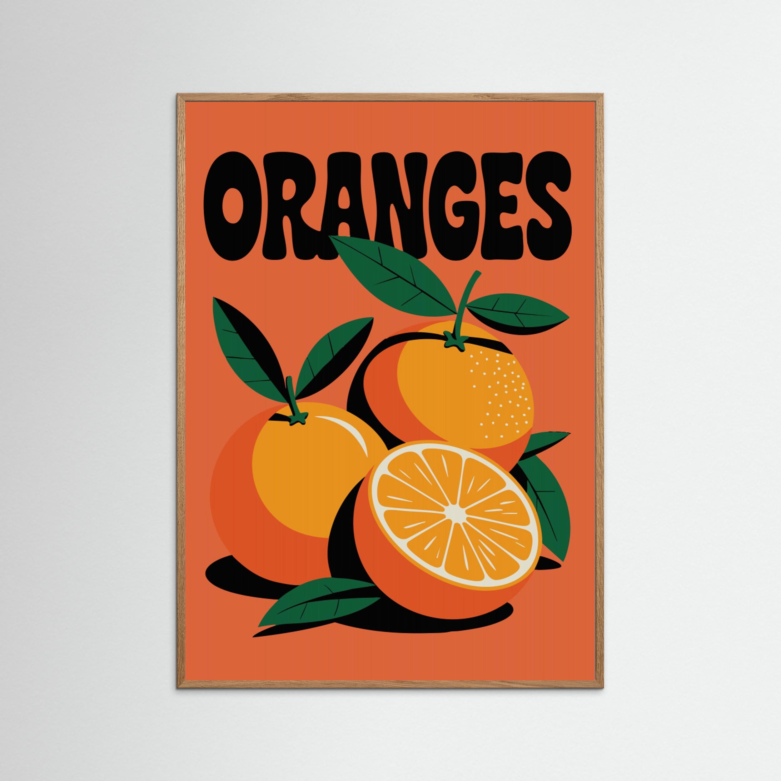 Oranges by Andreas Magnusson Fine Art Paper 