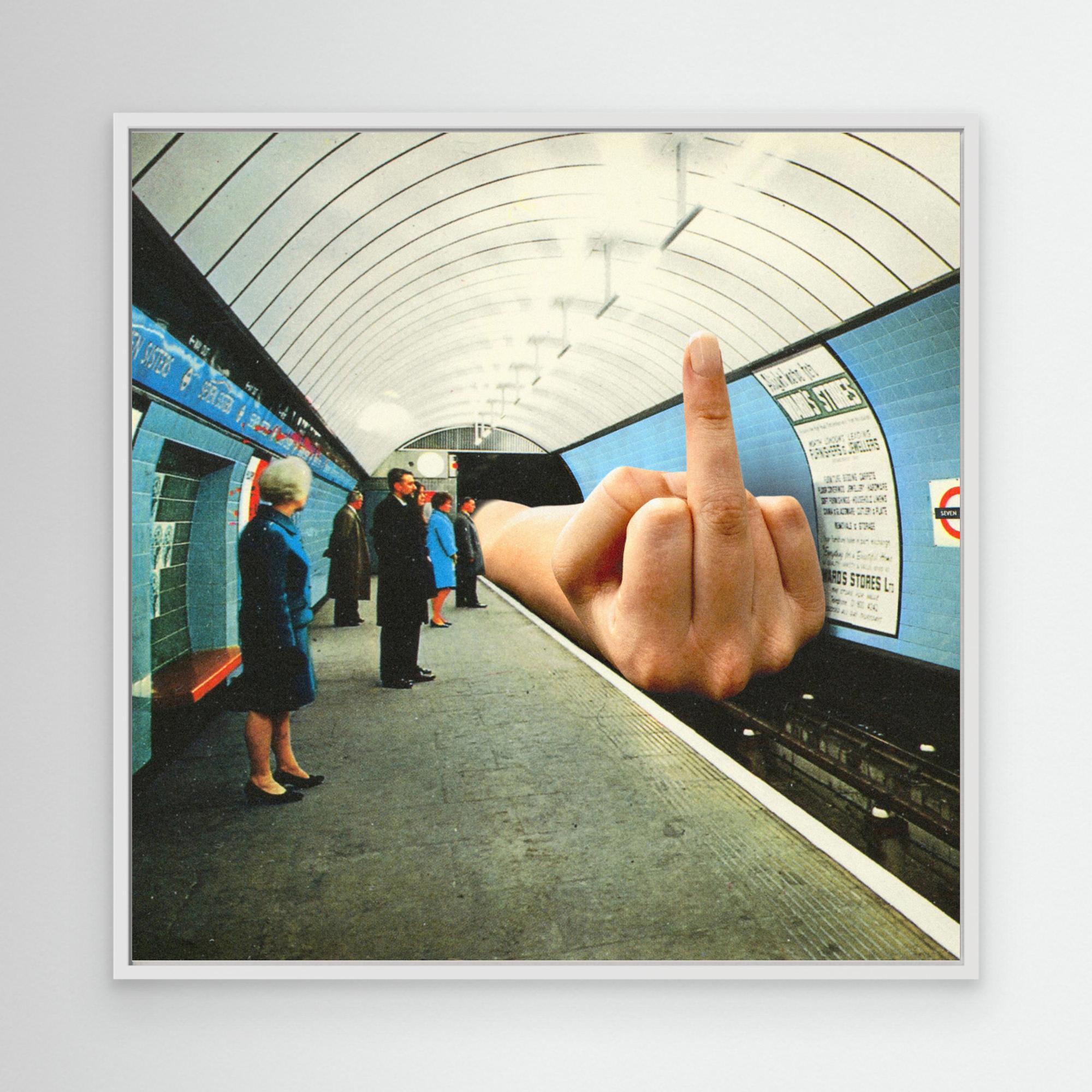 Monday Mood by Vertigo Artography Canvas