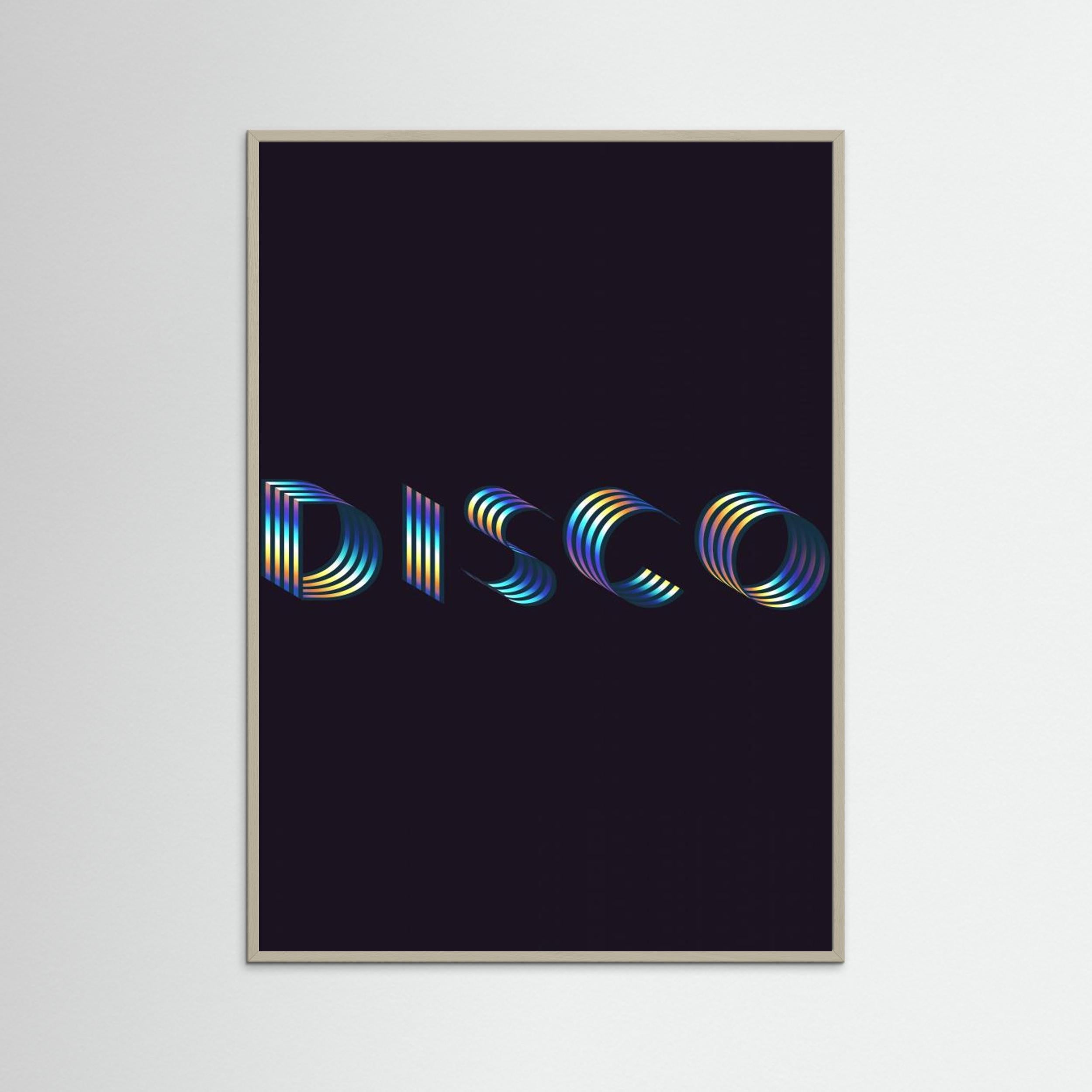 Disco by Uma Gokhale Fine Art Paper