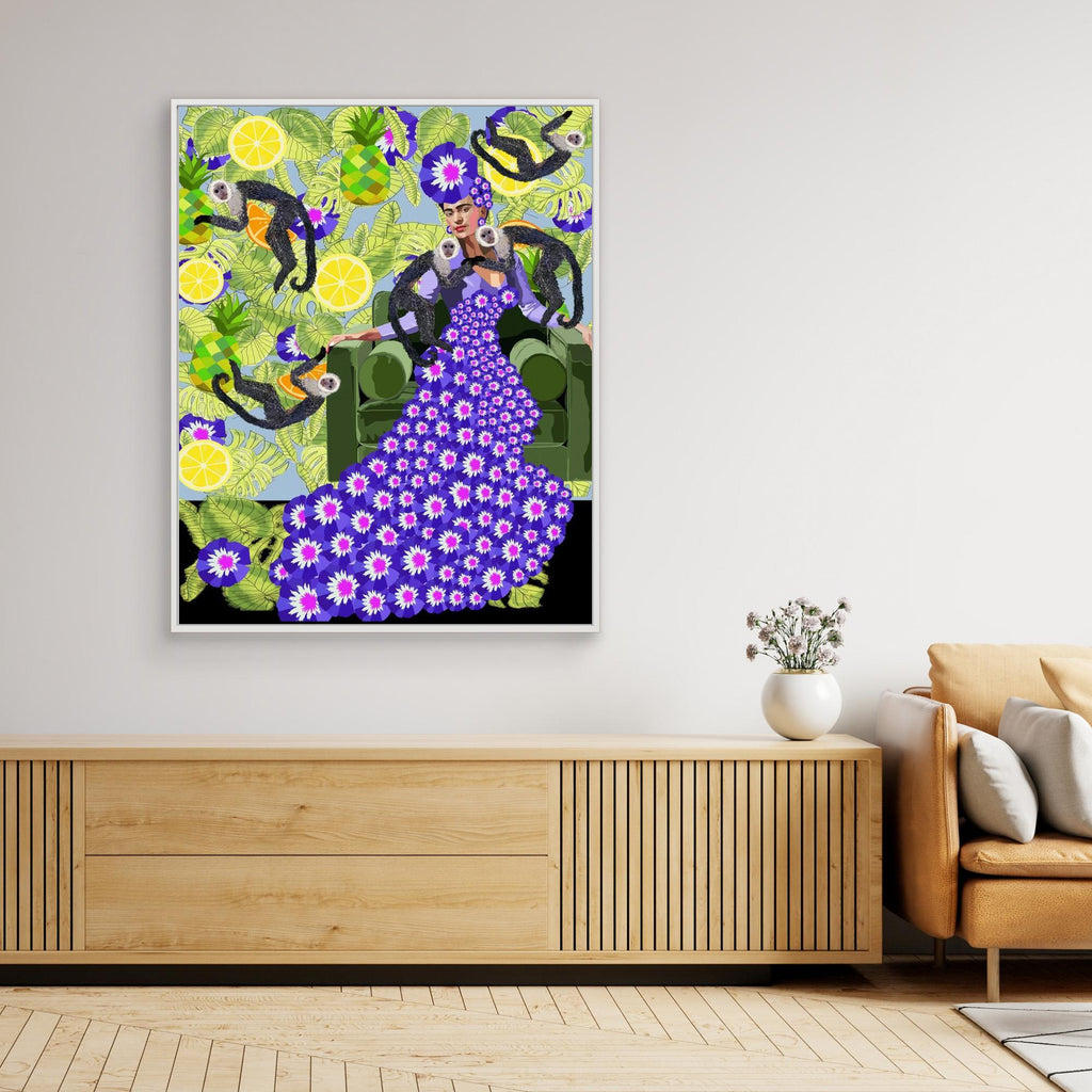 Frida in the Garden by Lynnda Rakos