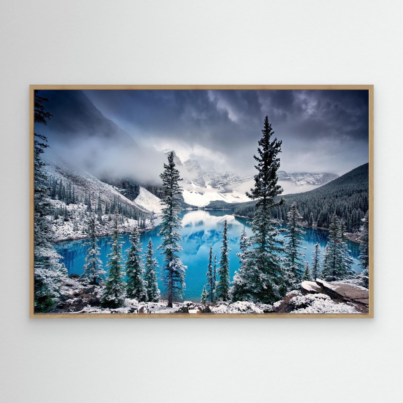 Morning blues by Trevor Cole Canvas