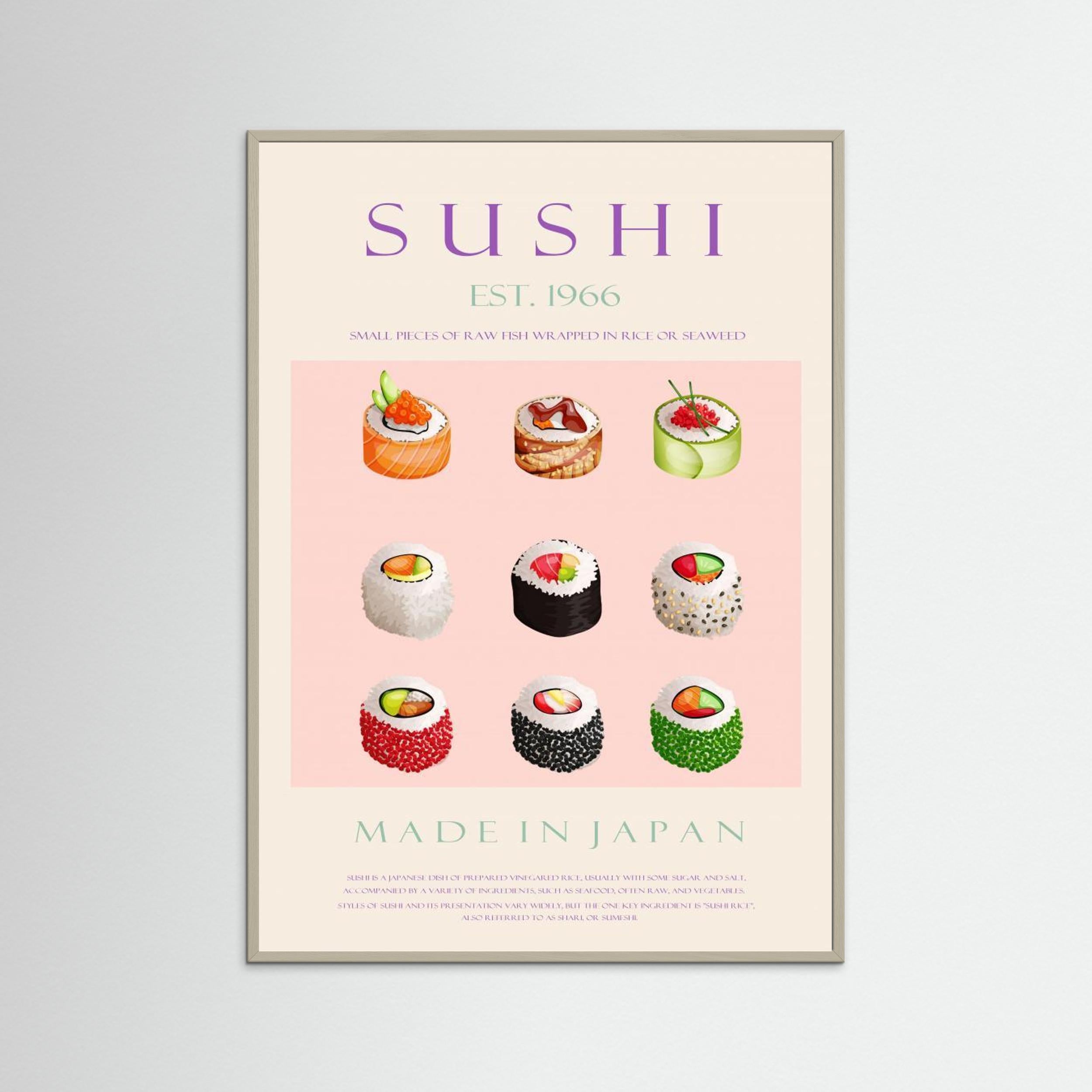 Sushi Est. 1966 by Rikke Løndager Boisen