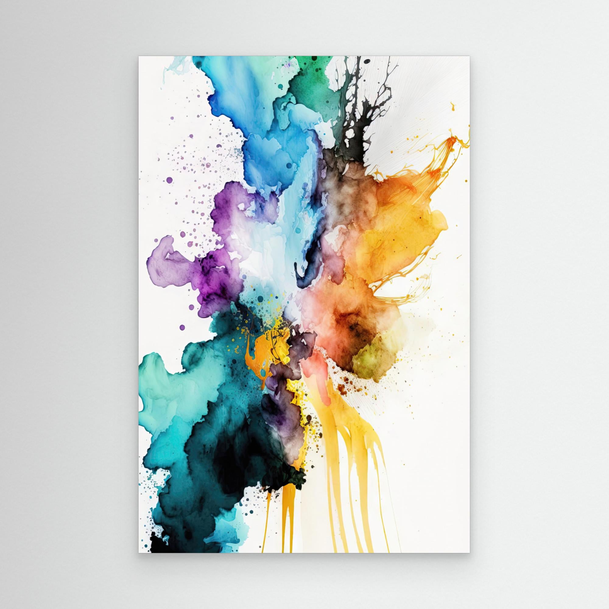 Fluid Mistery by Mauro Canvas 