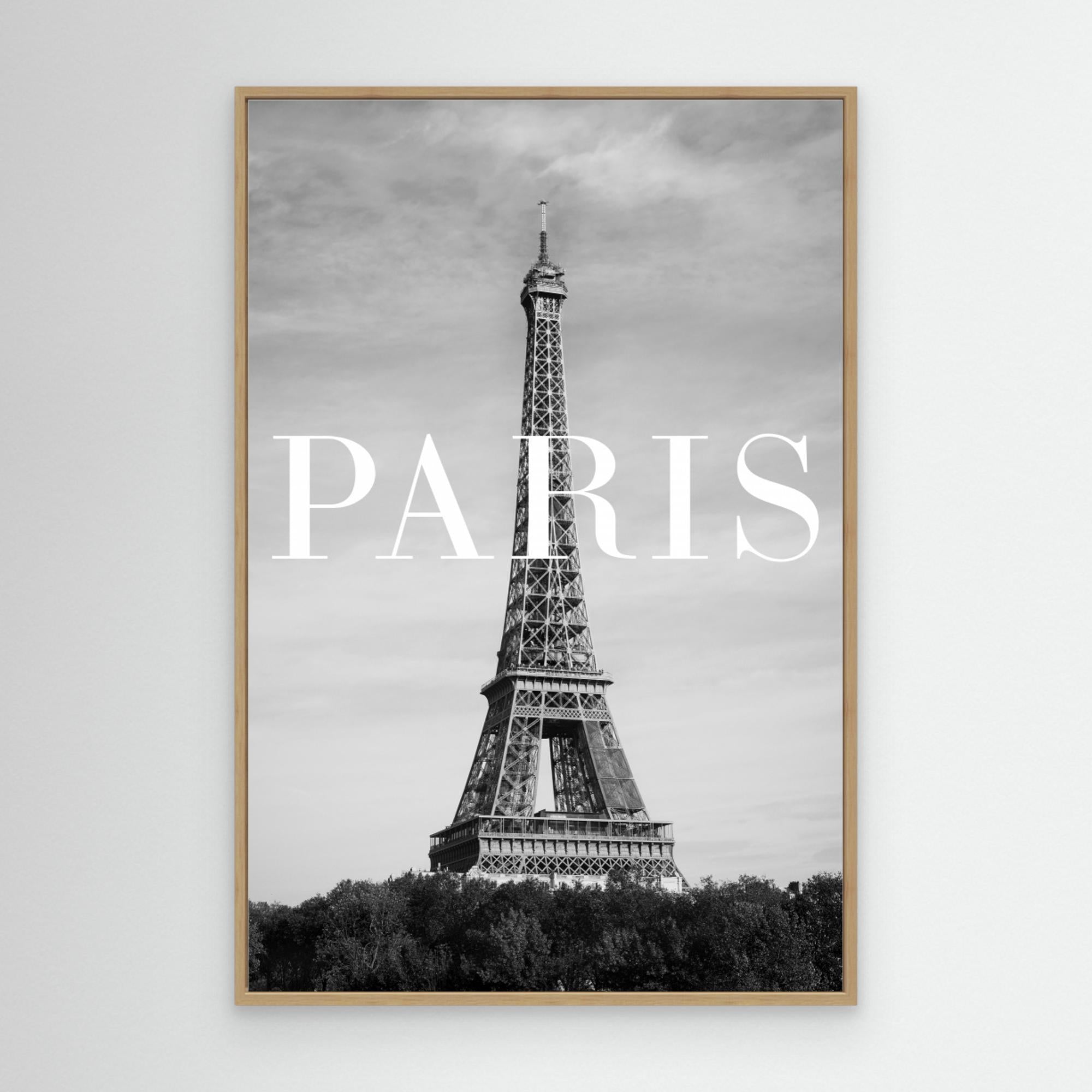 Paris Text 2 by Pictufy Studio Iii Canvas