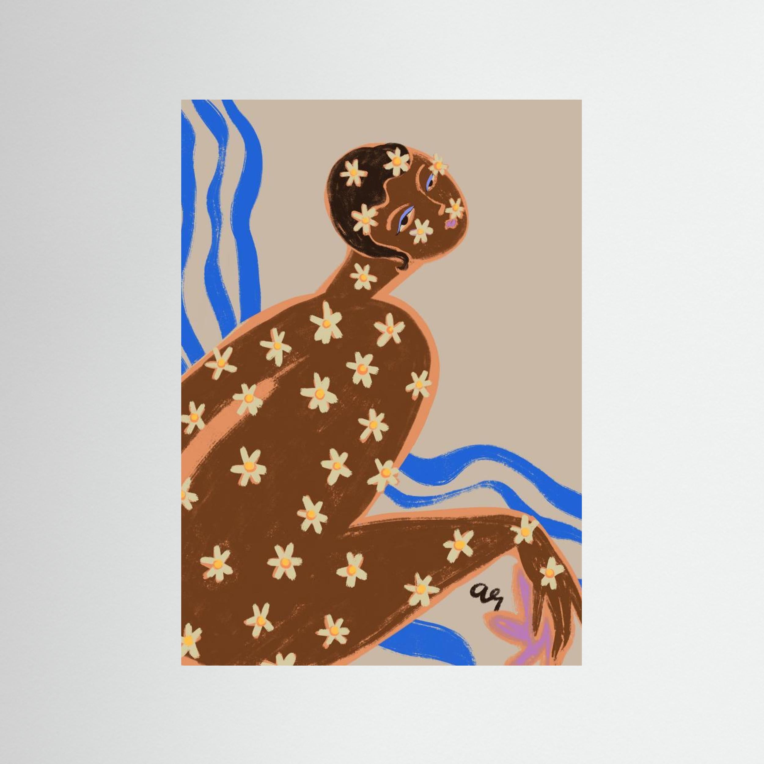 Blooming Daisy by Arty Guava