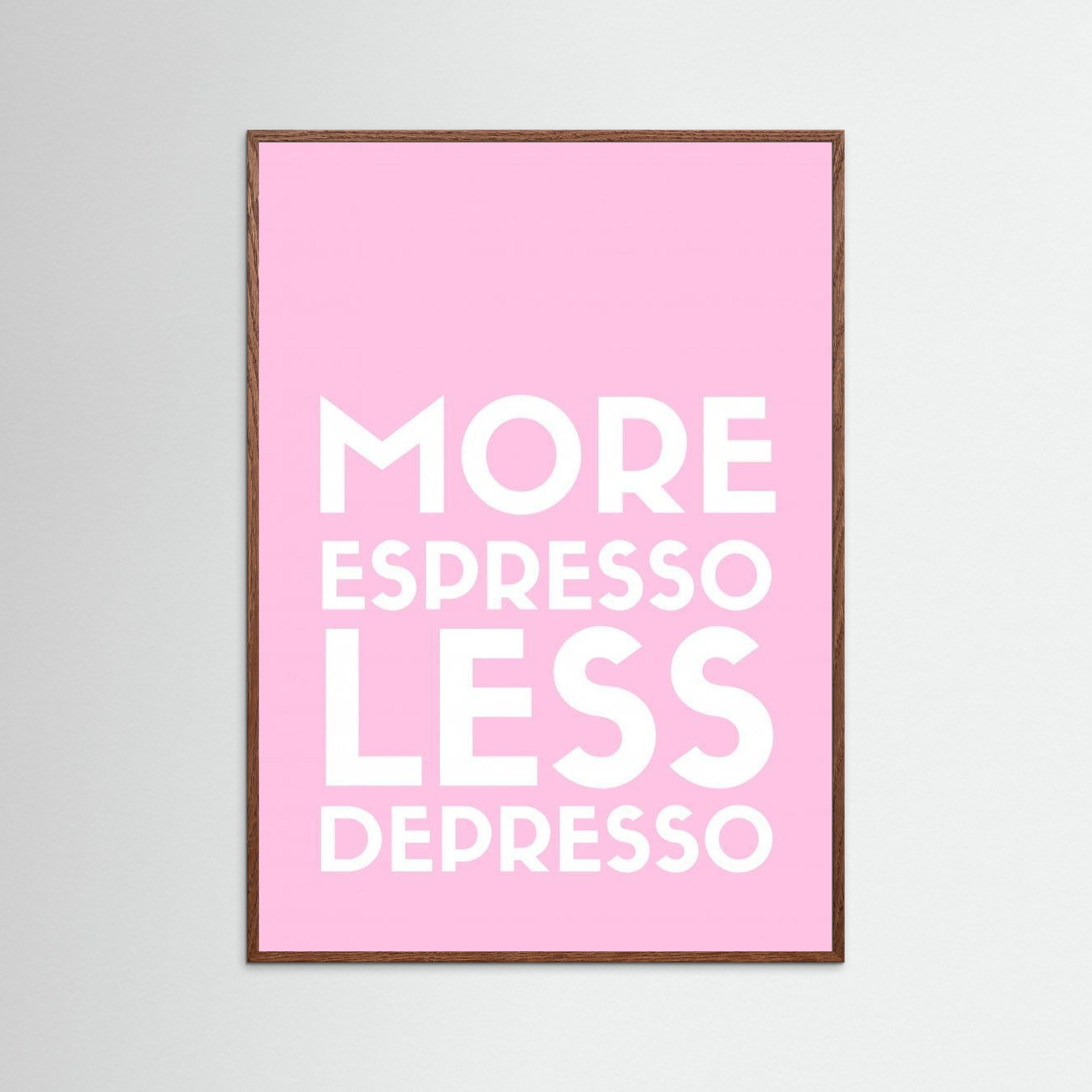 Espresso Depresso by Athene Fritsch Fine Art Paper 