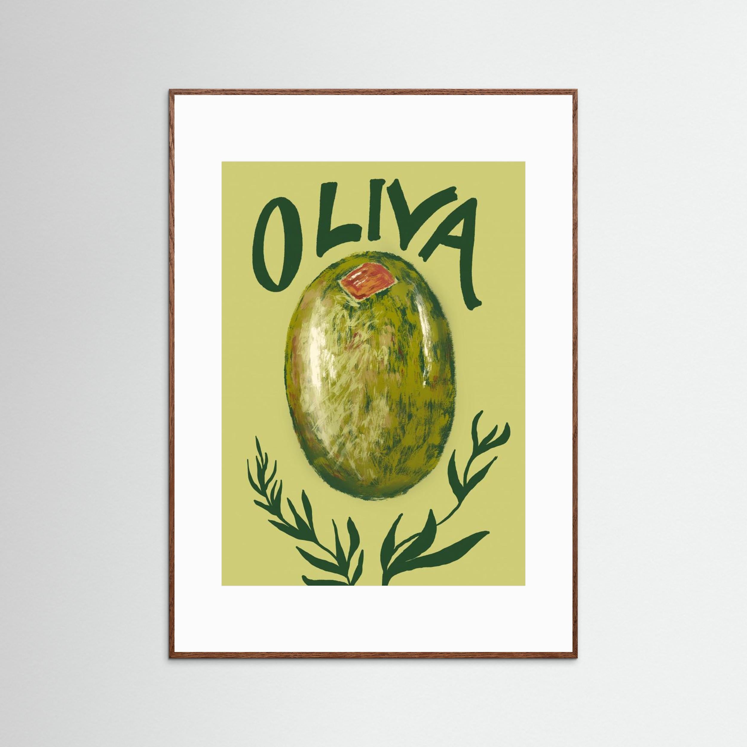 Olive by Studio Dolci Fine Art Paper 