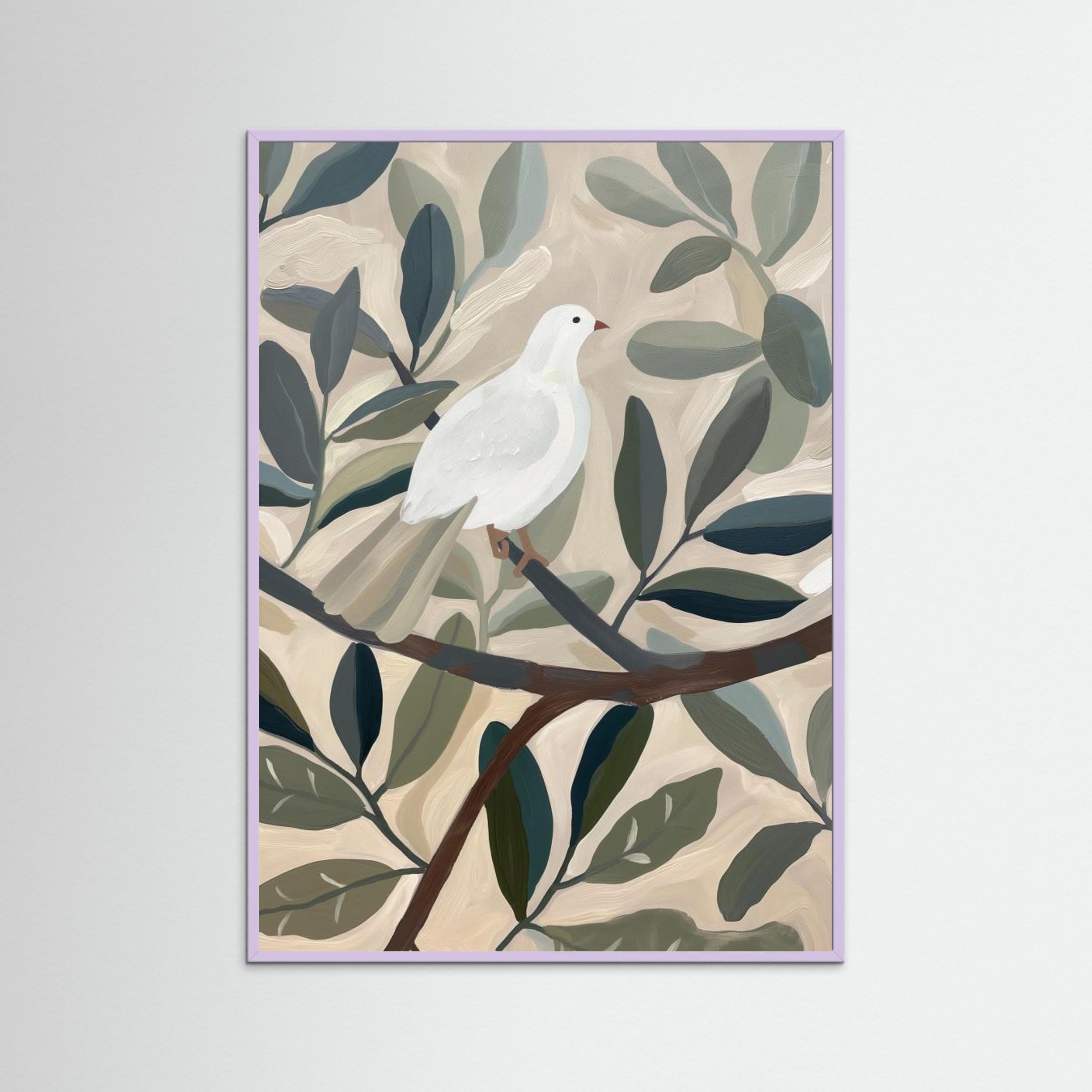 Dove In Tree by Shandu Fine Art Paper