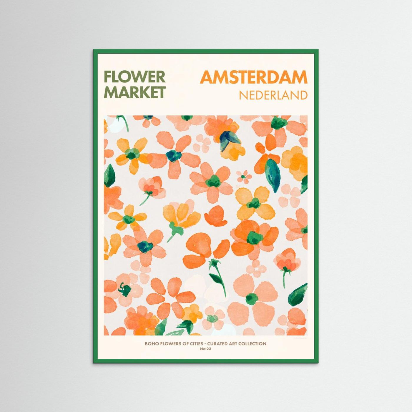 Amsterdam by Emel Tunaboylu Fine Art Paper
