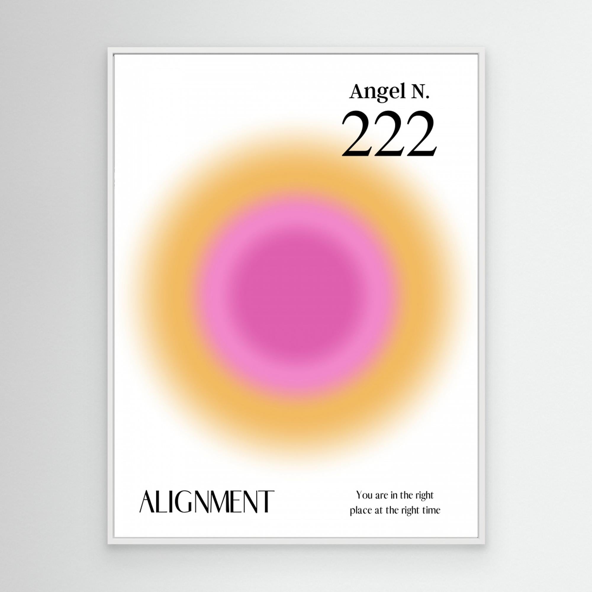 Angel Number 222 by Amélie Canvas