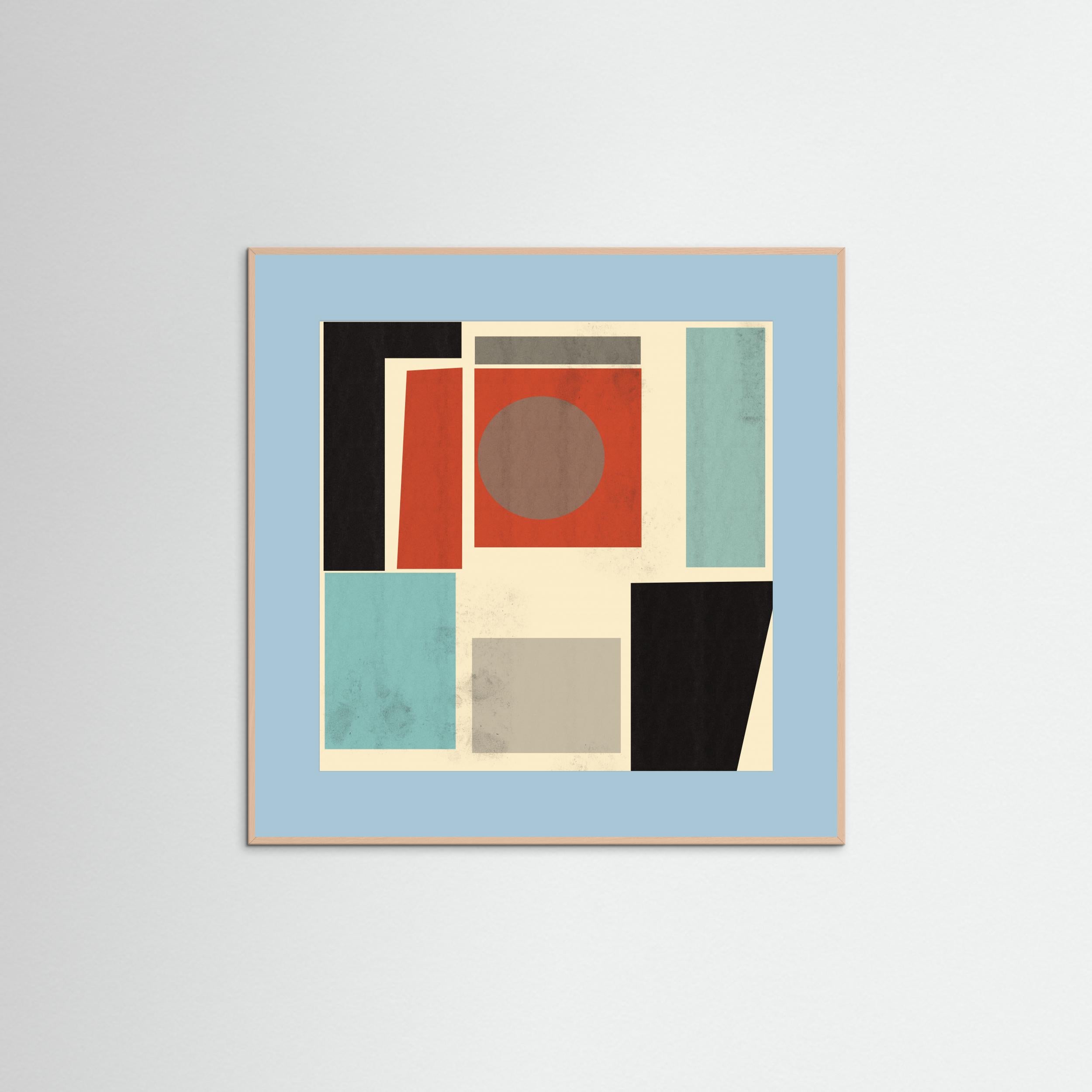 GEOMETRIC POINT Nr 1 by The Miuus Studio Fine Art Paper 